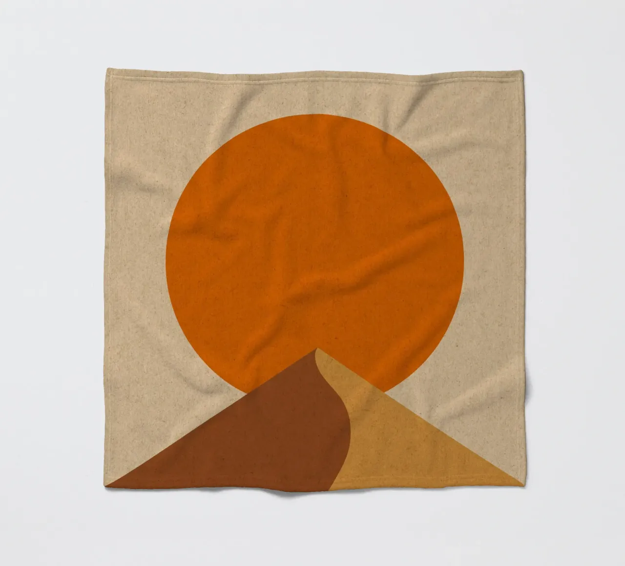 Dune Fleecedecke von Kim Hubball Studio