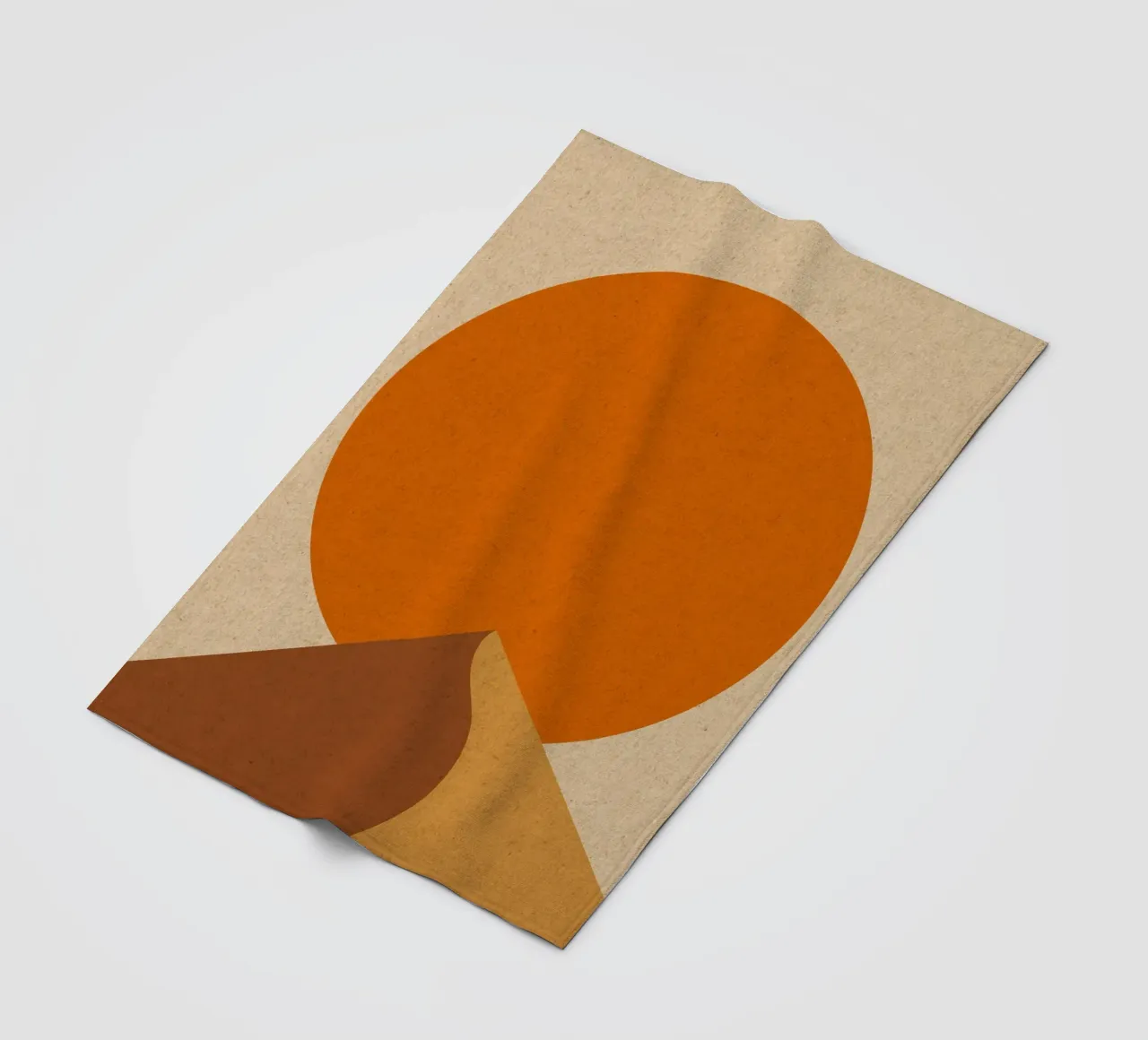 Dune Fleecedecke von Kim Hubball Studio