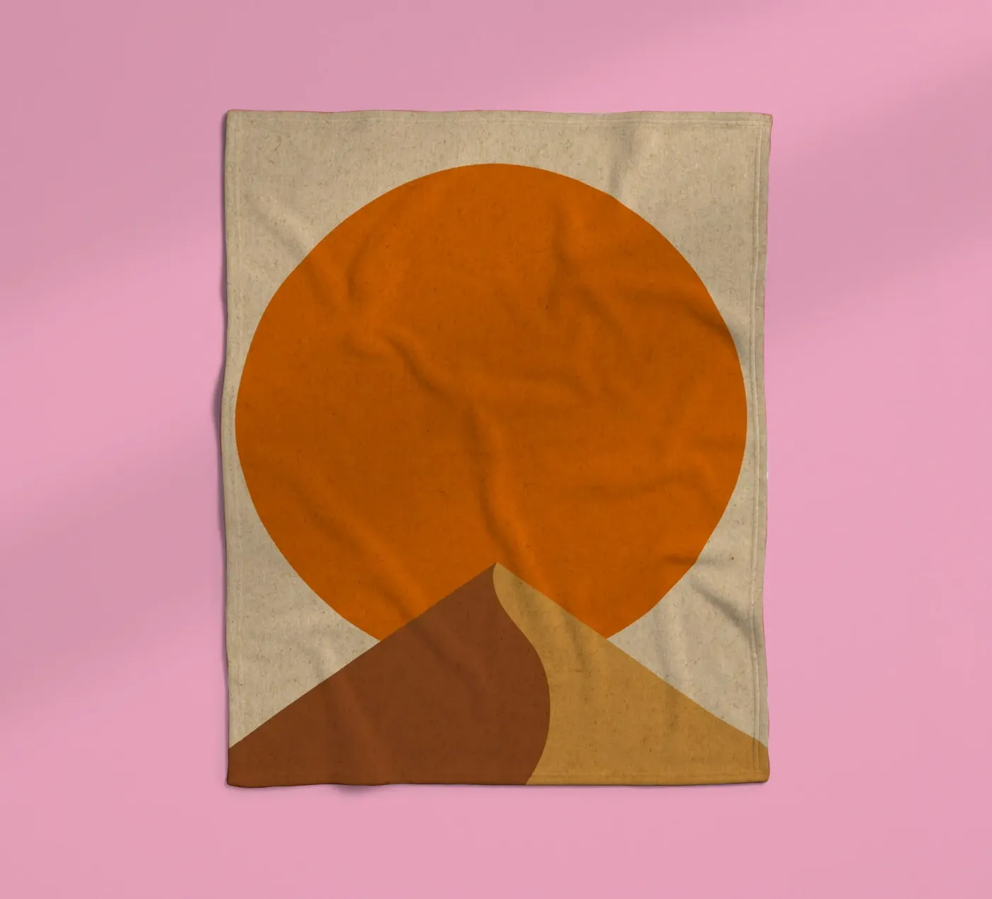 Dune fleecedeken van Kim Hubball Studio