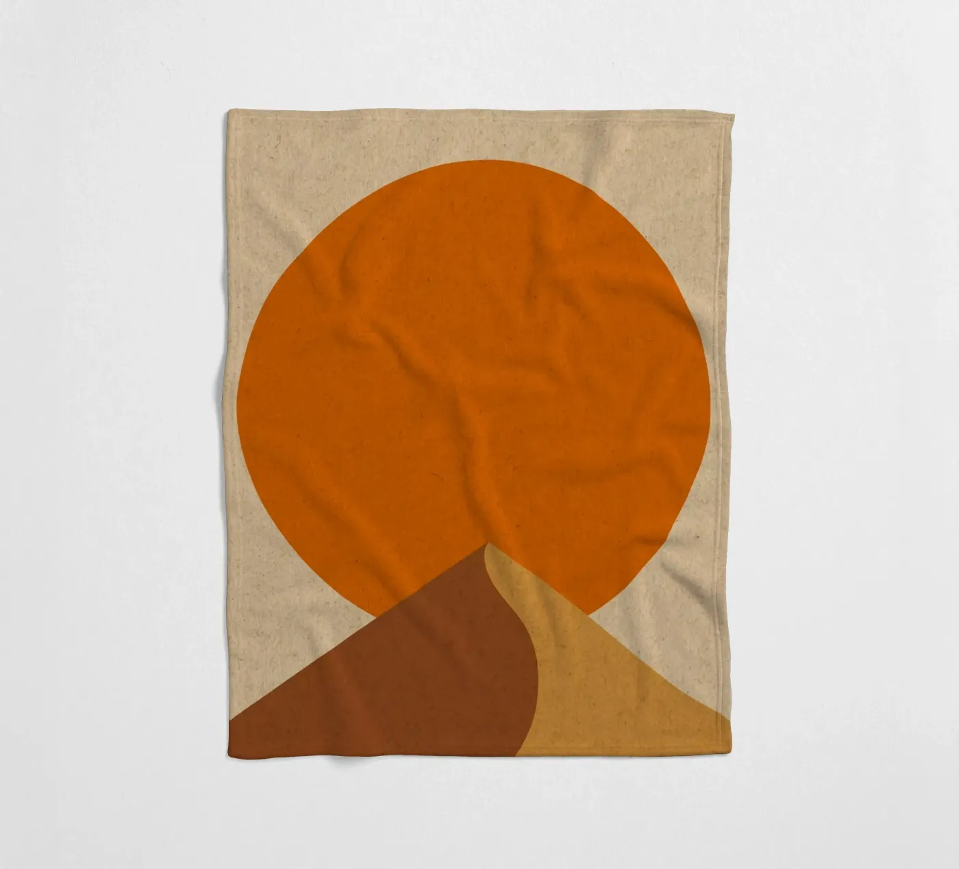 Dune fleecedeken van Kim Hubball Studio