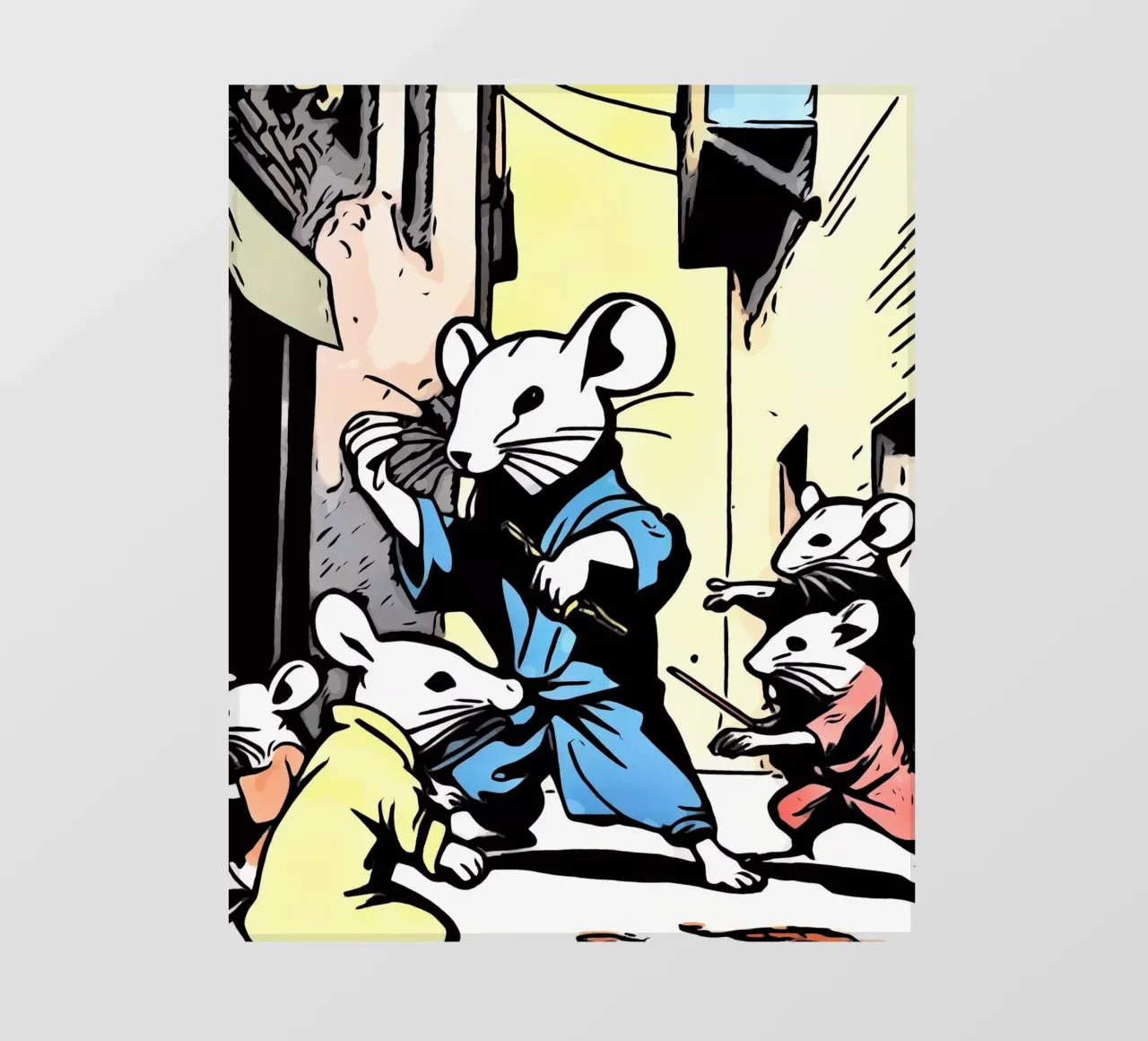 Animali Pop Art #7 pellicola backlit da ZAMART - PopArt