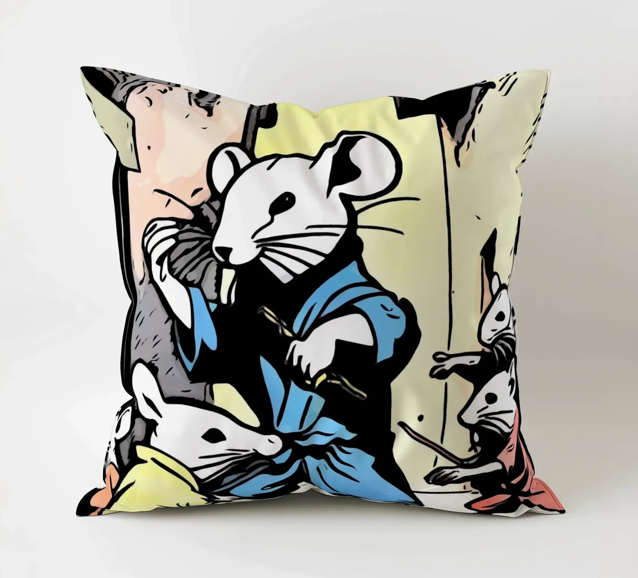 Animali Pop Art #7 cuscino da ZAMART - PopArt