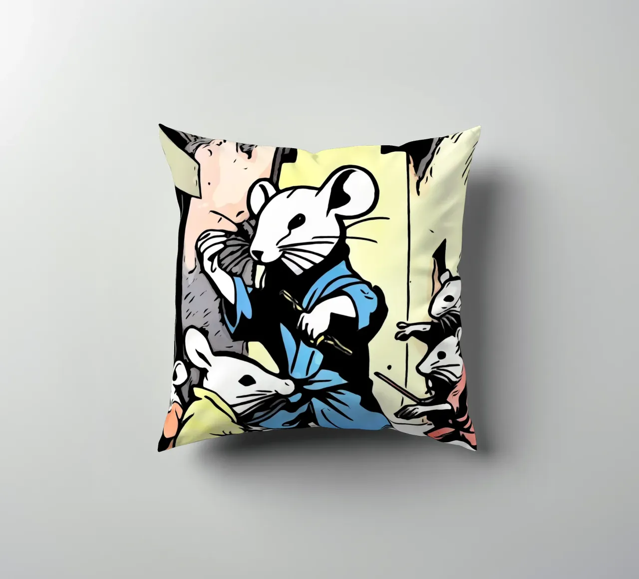 Animali Pop Art #7 cuscino da ZAMART - PopArt