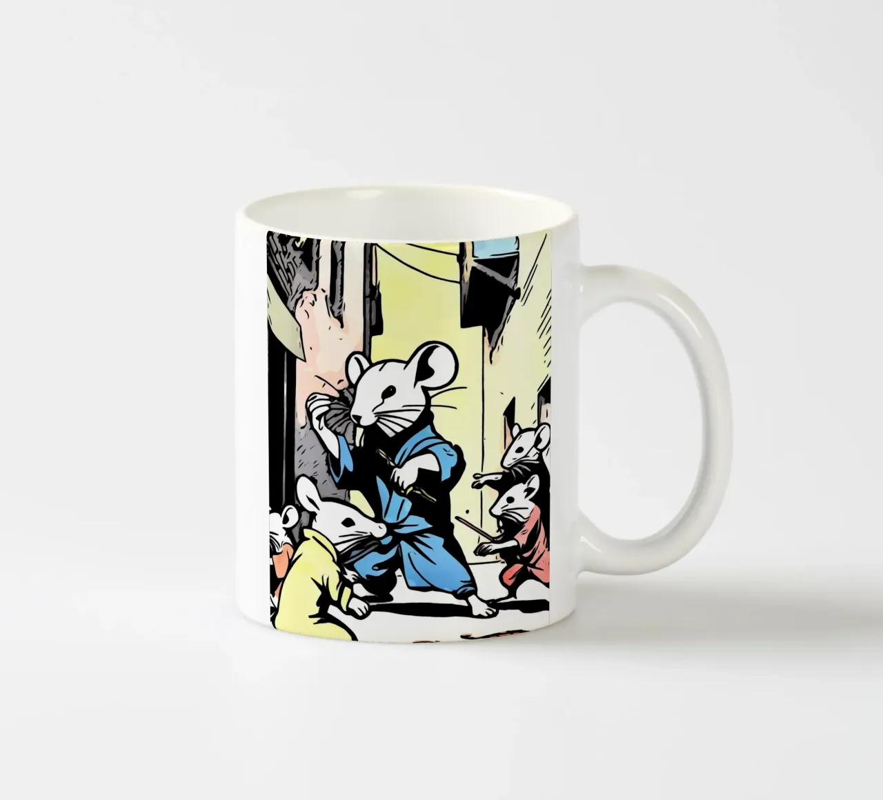 Animali Pop Art #7 tazza in ceramica da ZAMART - PopArt