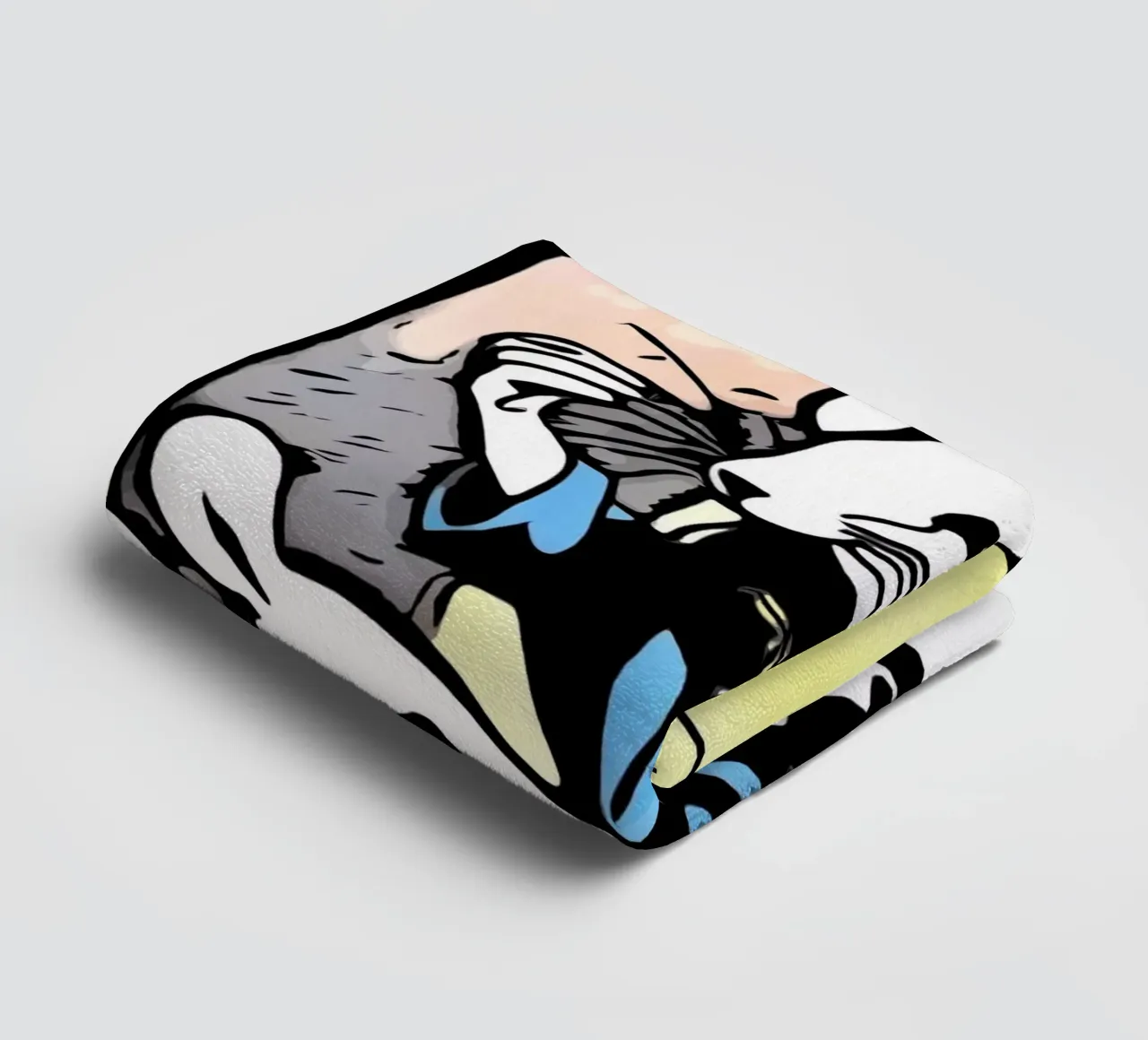 Animali Pop Art #7 asciugamano da bagno da ZAMART - PopArt