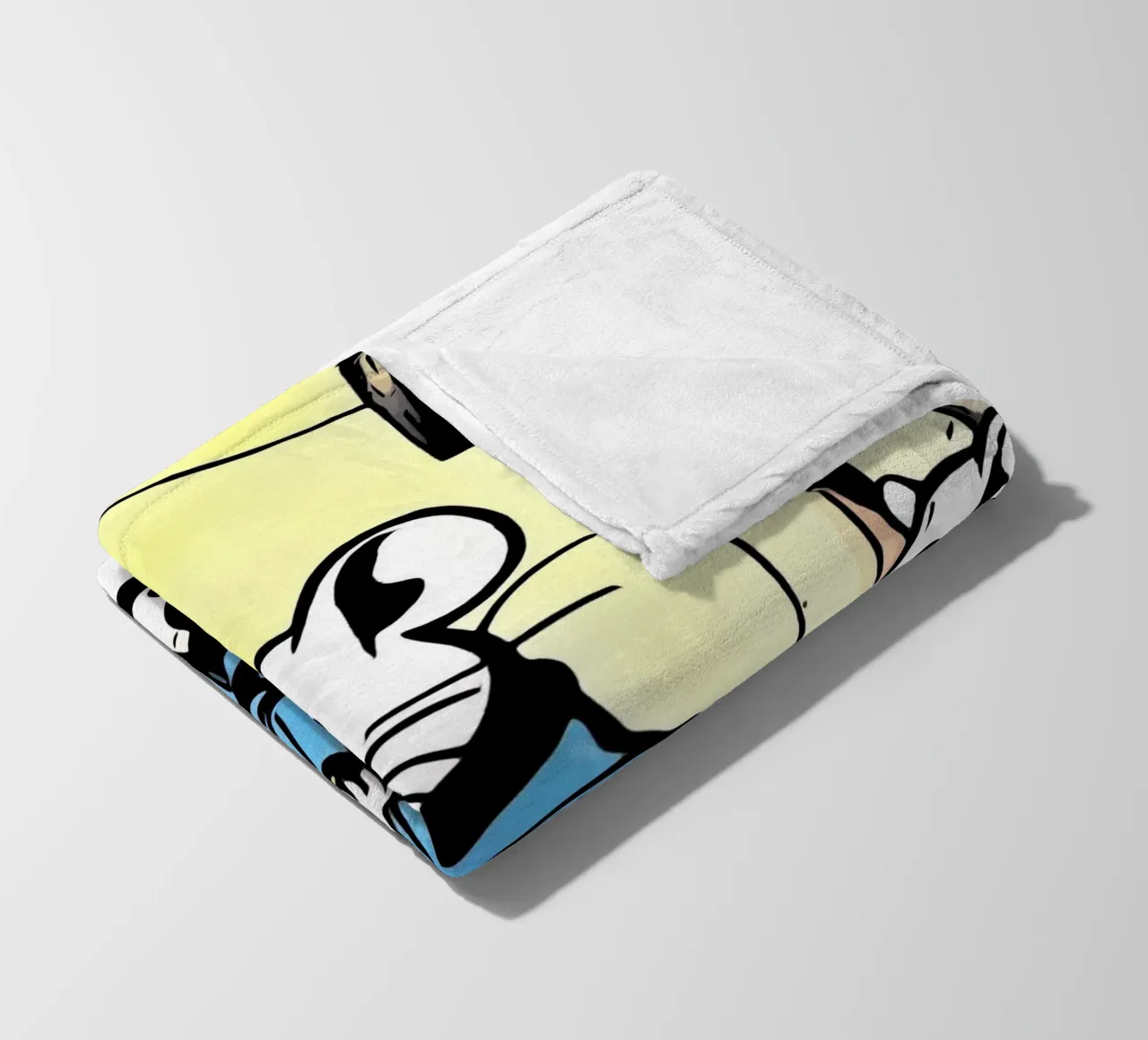 Animali Pop Art #7 coperta in pile da ZAMART - PopArt