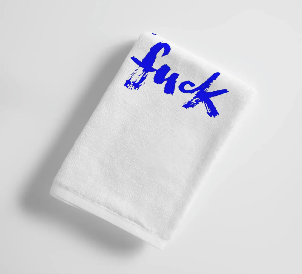 Not to give a f*** asciugamano da bagno da Brushmeetspaper