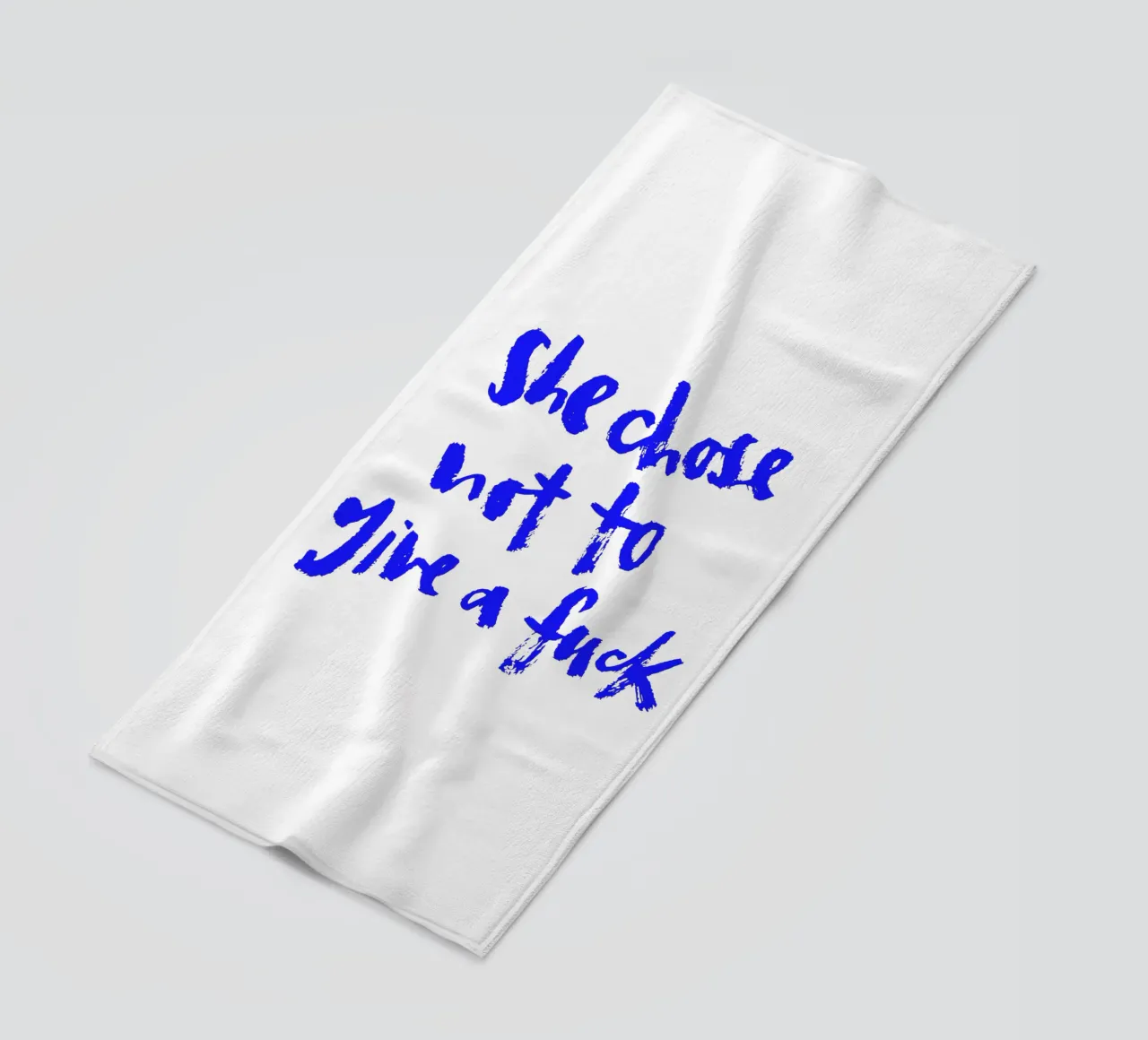 Not to give a f*** telo mare da Brushmeetspaper