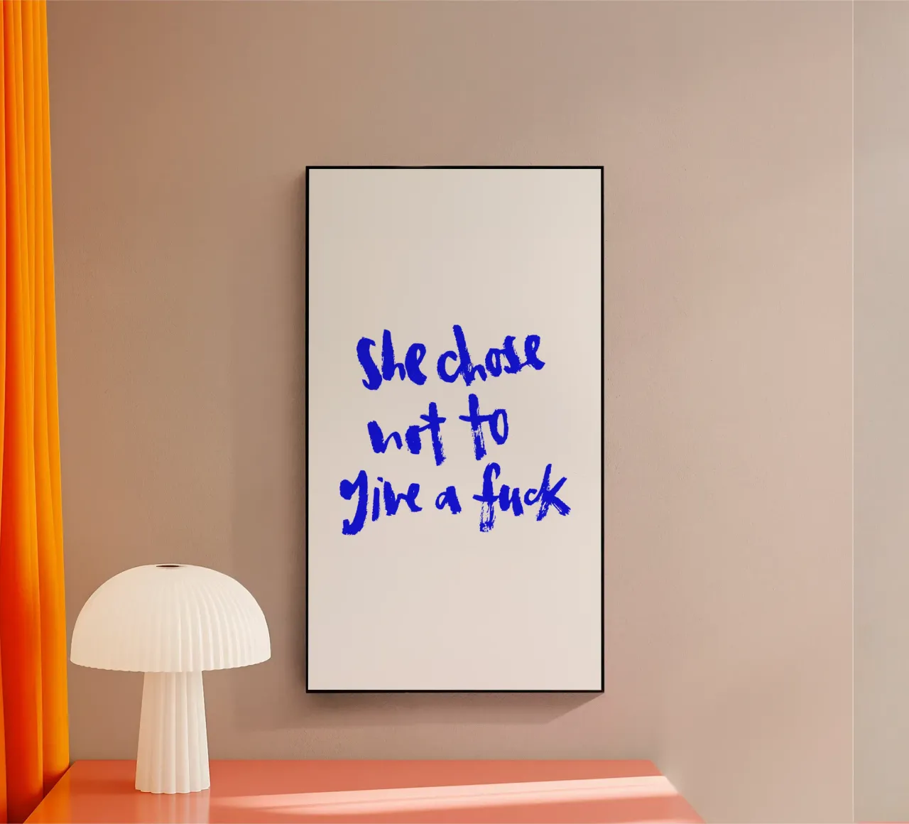 Not to give a f*** plexiglass da Brushmeetspaper