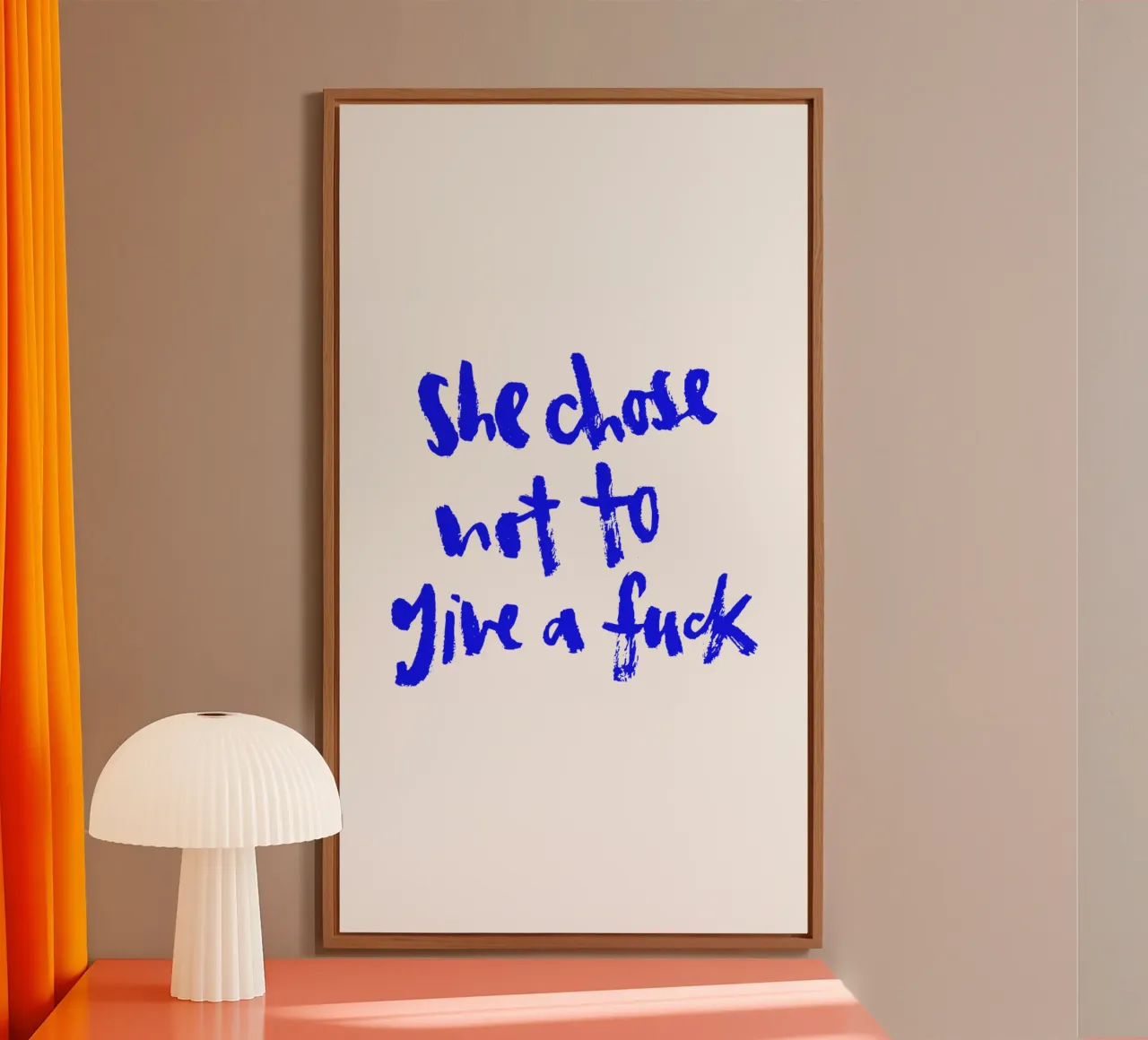 Not to give a f*** alluminio dibond da Brushmeetspaper