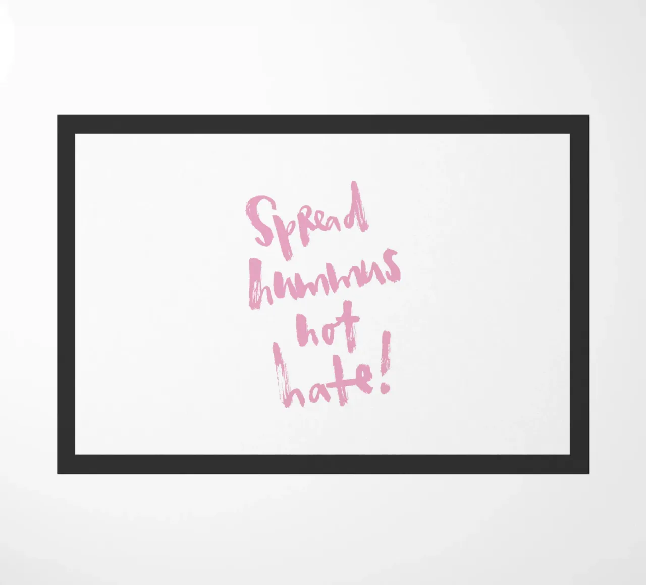 Spread hummus, not hate zerbino da Brushmeetspaper