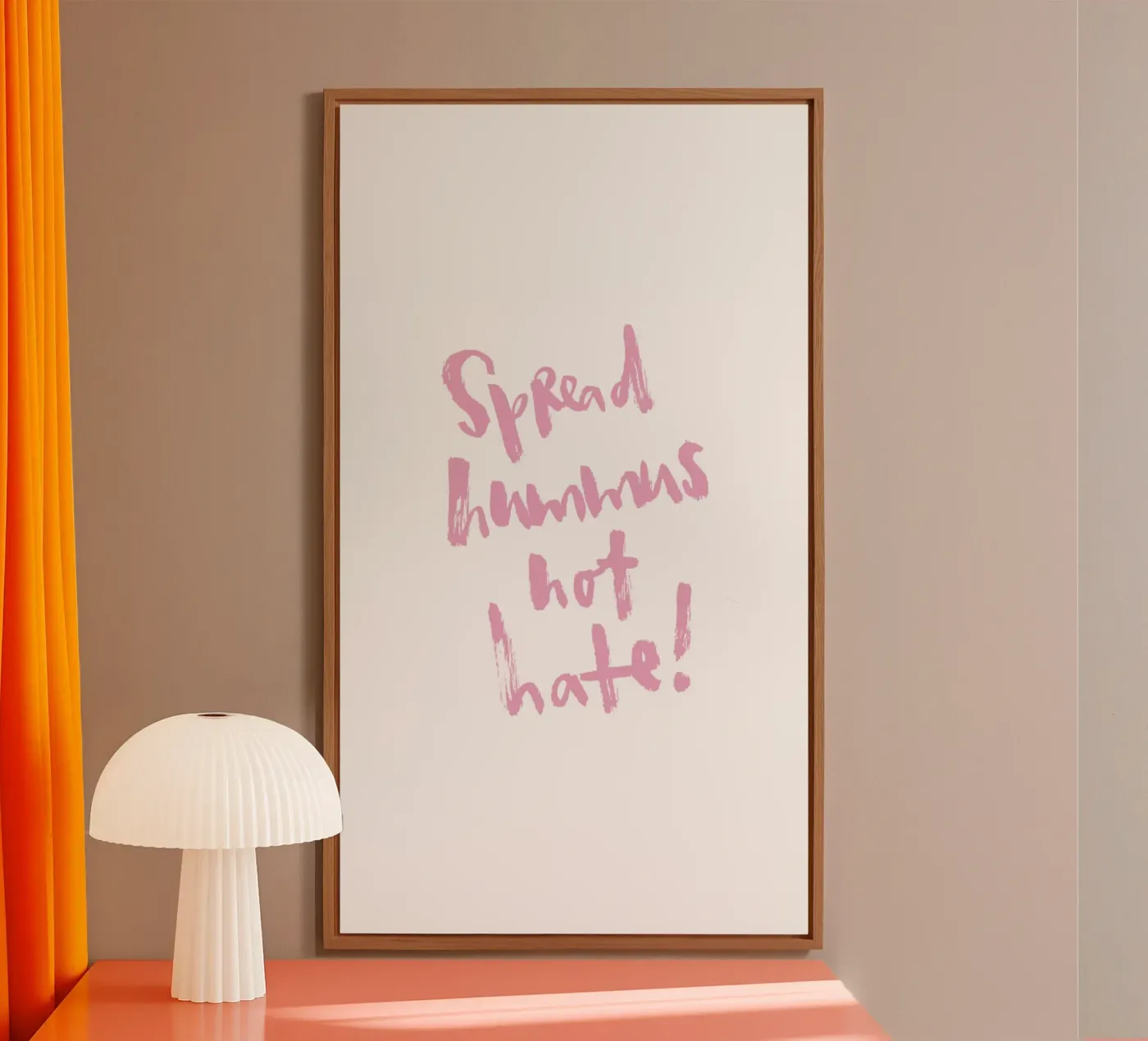 Spread hummus, not hate forex plate by Brushmeetspaper