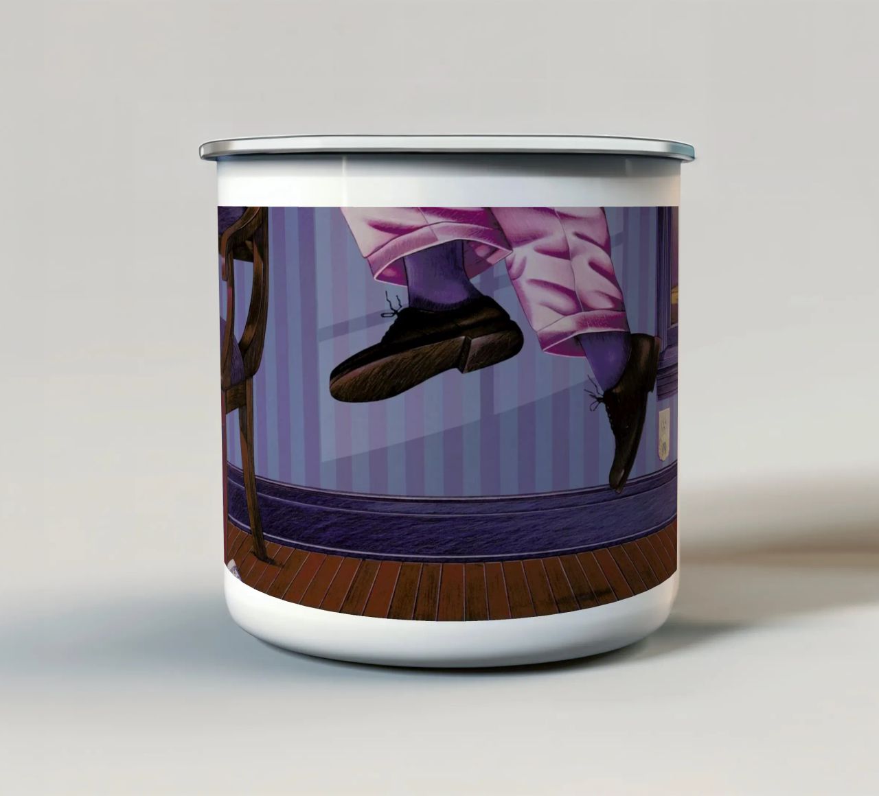 grace tazza in smalto da Doug Smock