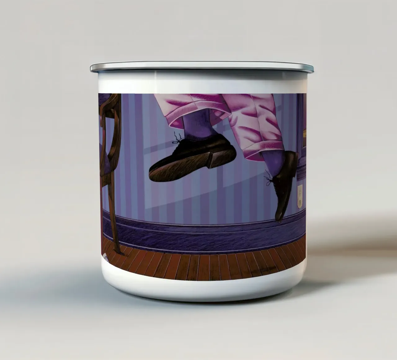 grace tazza in smalto da Doug Smock