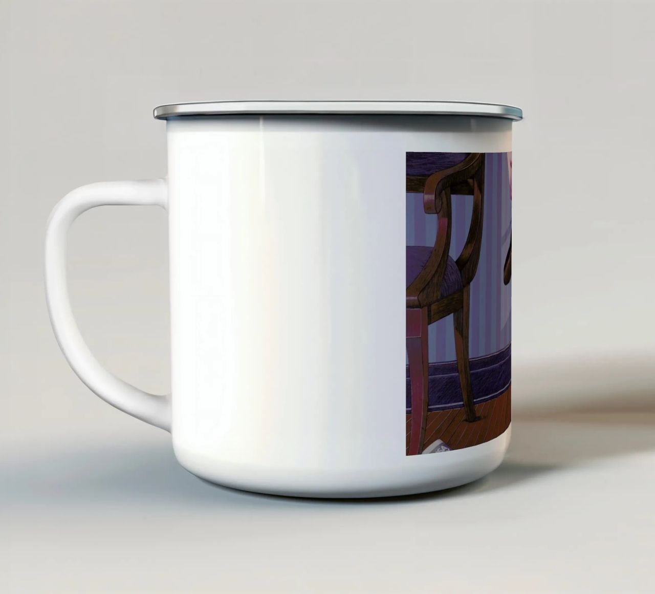 grace tazza in smalto da Doug Smock