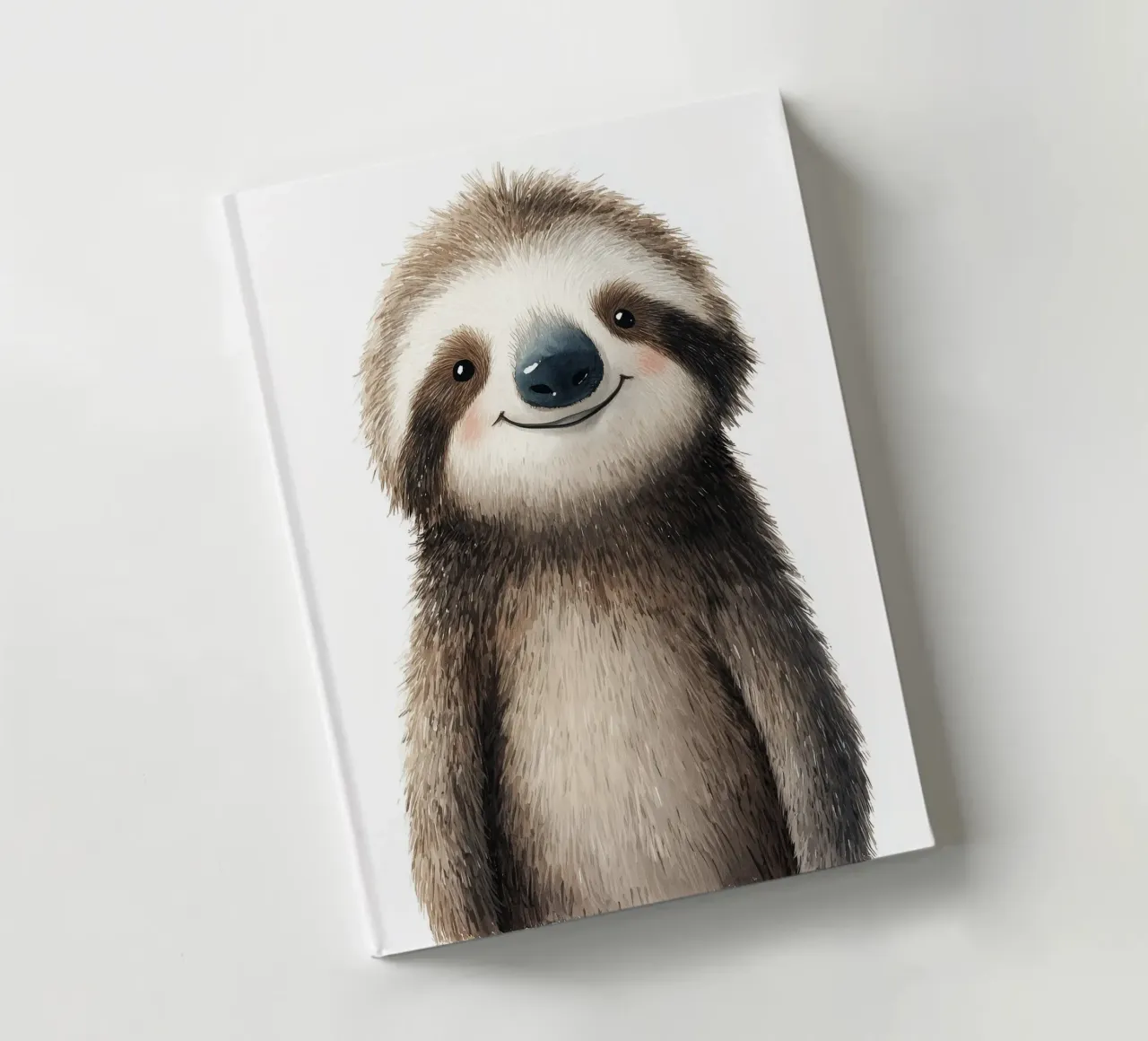 Poster of a lazy, smiling child's bedroom notebook by Kid’s Dream