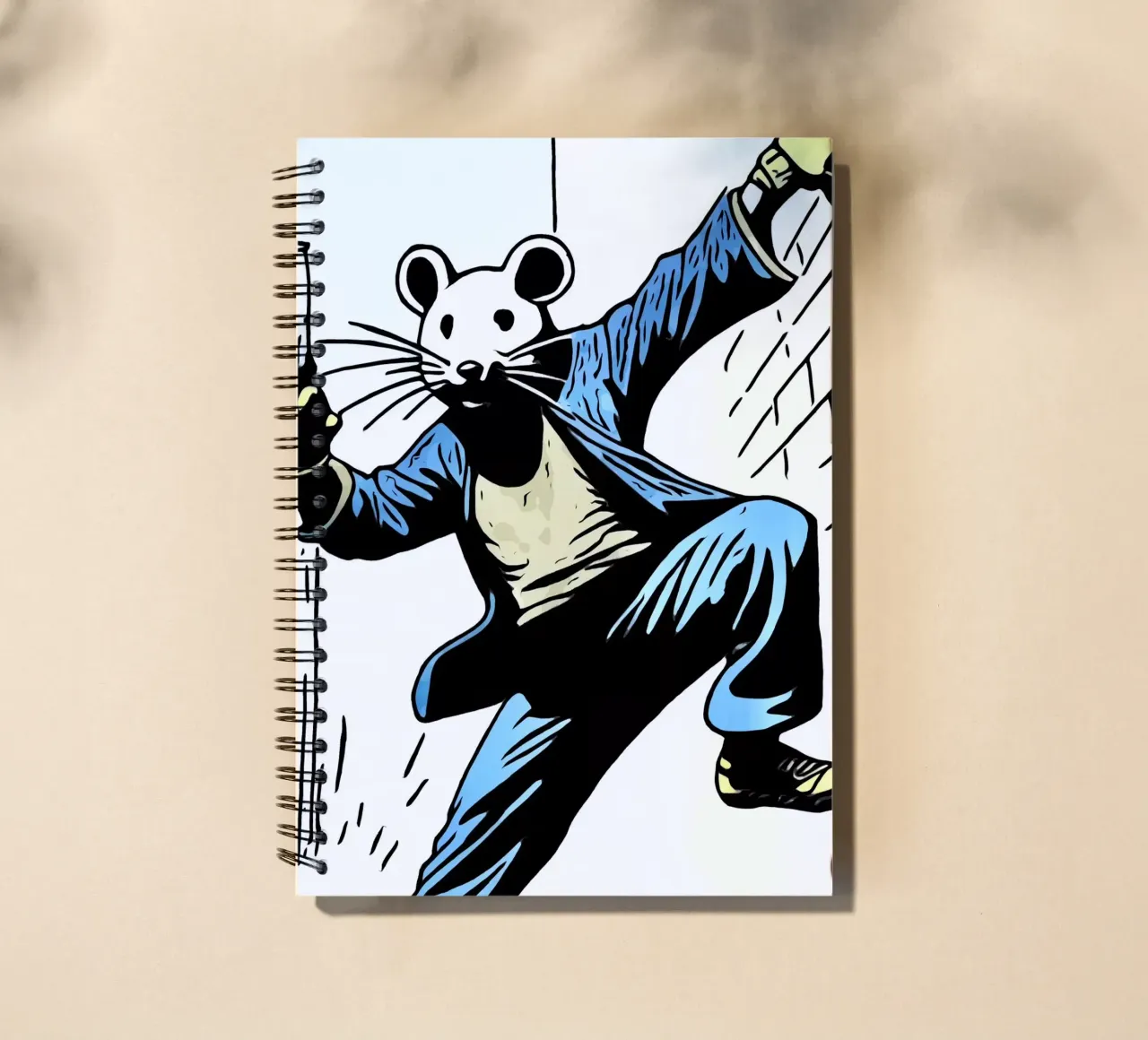 Pop Art Animals #8 spiral notebook by ZAMART - PopArt