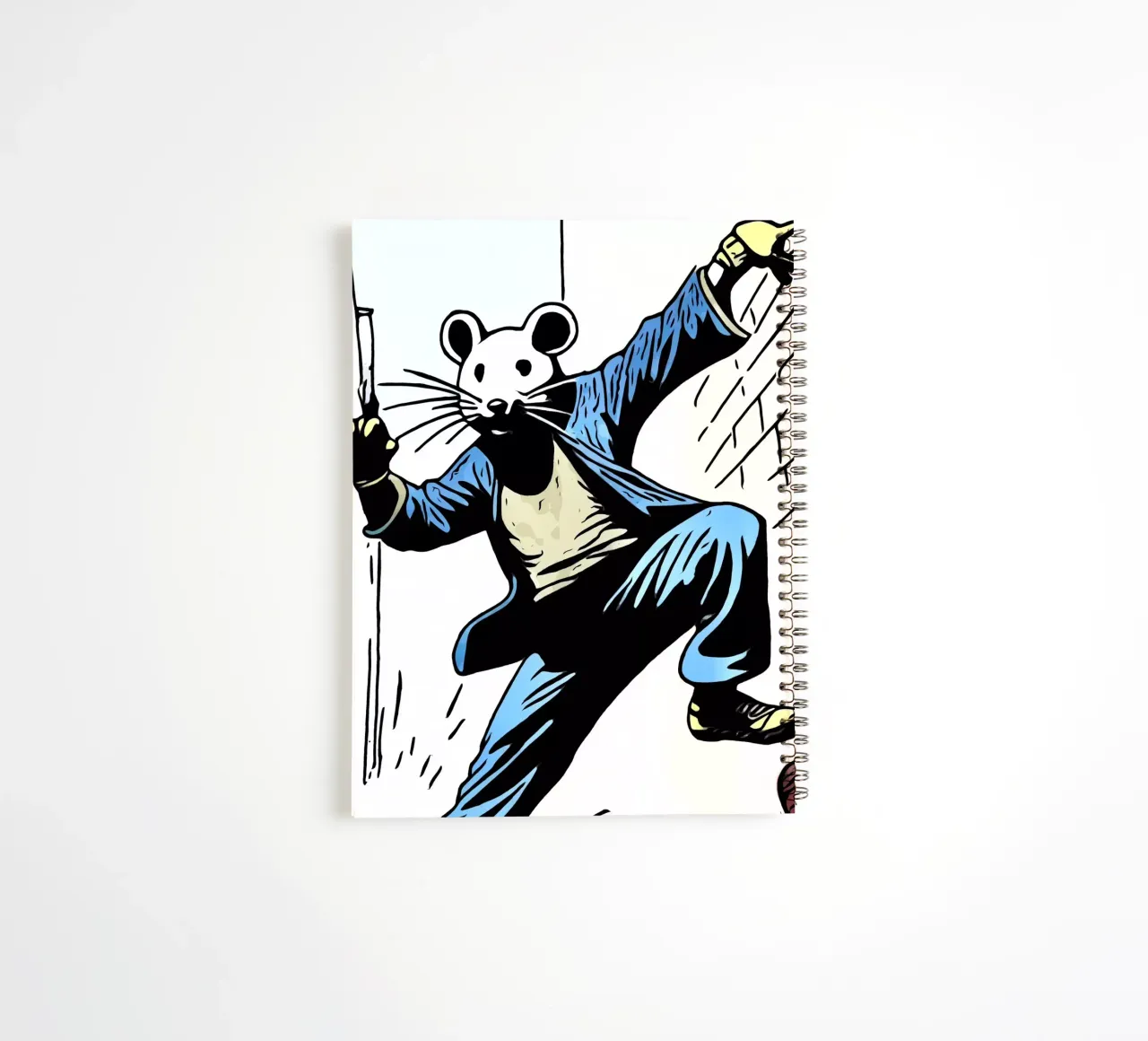 Pop Art Animals #8 spiral notebook by ZAMART - PopArt