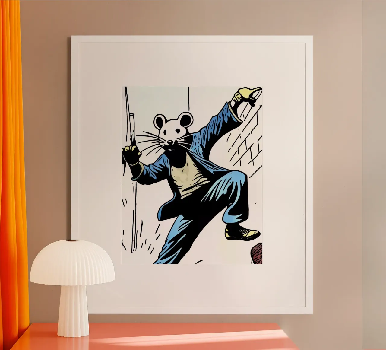 Animali Pop Art #8 carta hahnemühle da ZAMART - PopArt