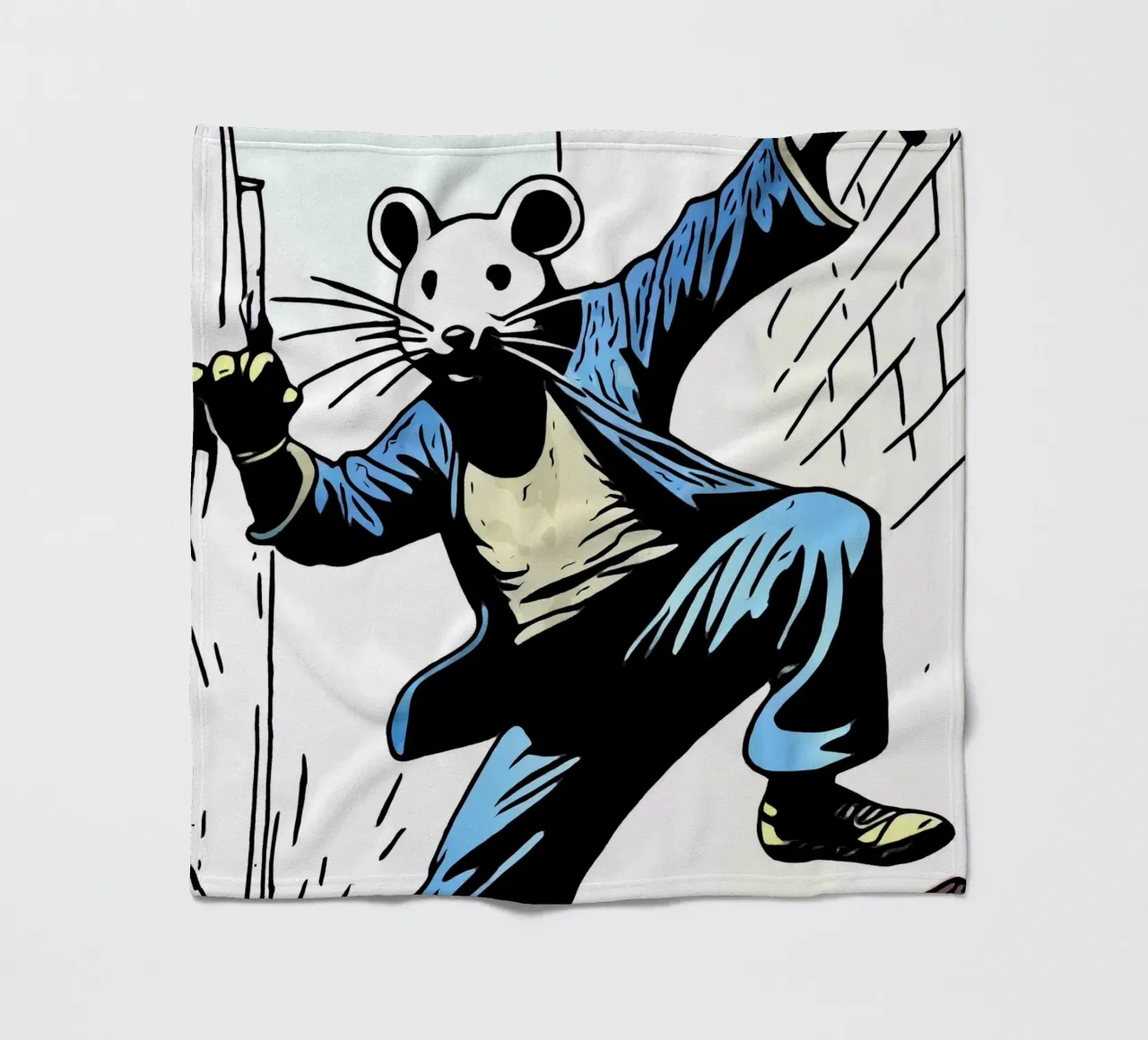 Animali Pop Art #8 coperta in pile da ZAMART - PopArt