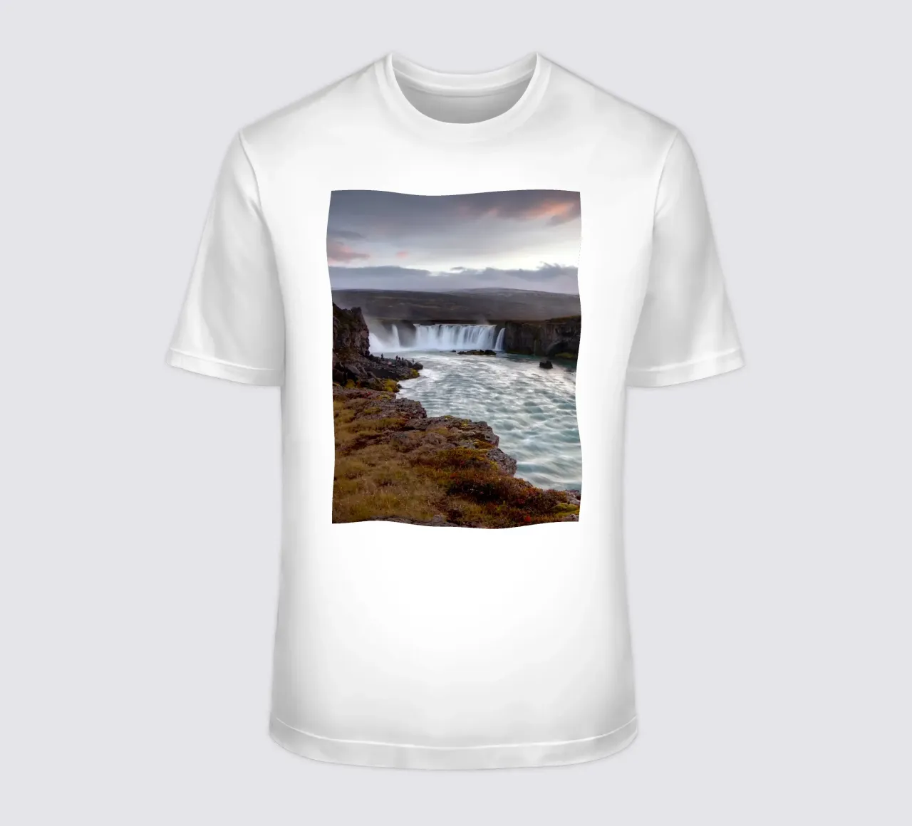 Scenic Goðafoss Waterfall t-shirt da Fjöllart