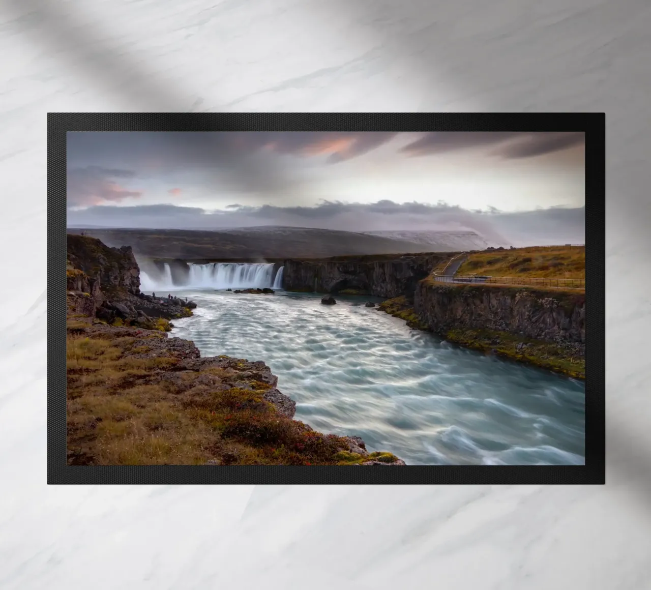 Scenic Goðafoss Waterfall zerbino da Fjöllart