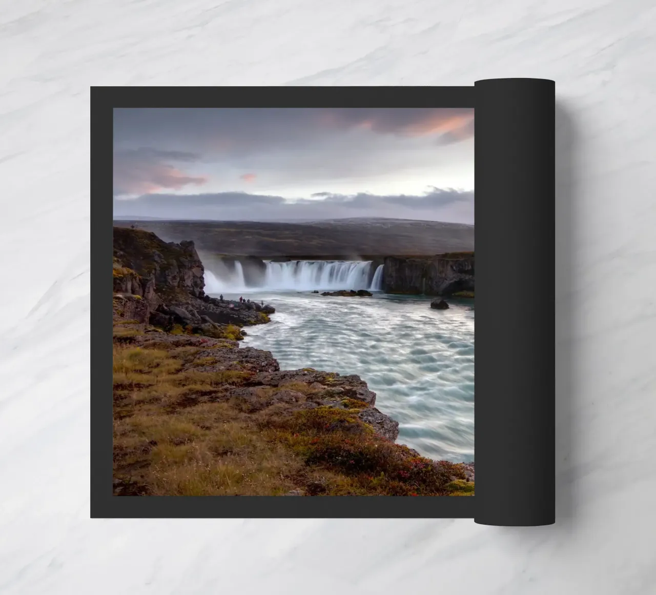 Scenic Goðafoss Waterfall zerbino da Fjöllart