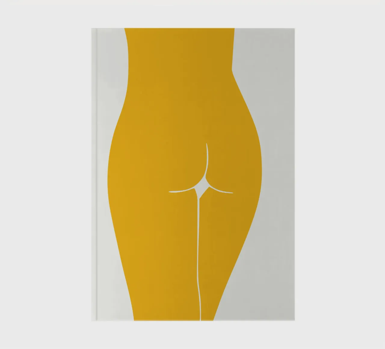 Figuratief in geel notitieboek van Little Dean