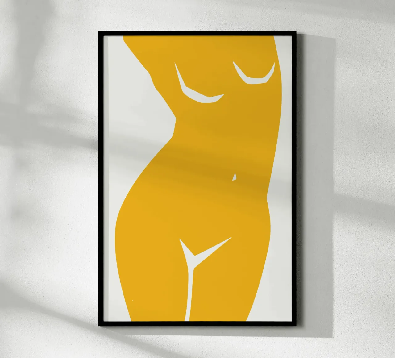 Figuratif en jaune 02 hahnemühle de Little Dean