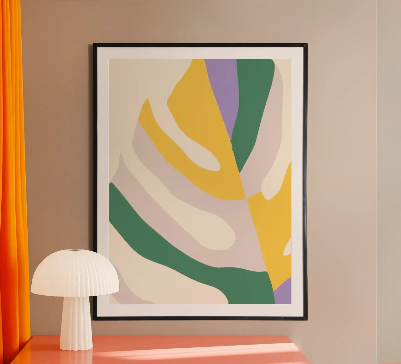 Monstera colorata carta hahnemühle da Little Dean