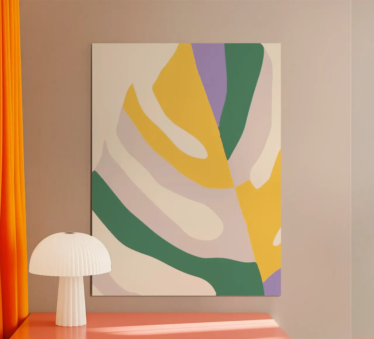 Monstera colorata carta hahnemühle da Little Dean