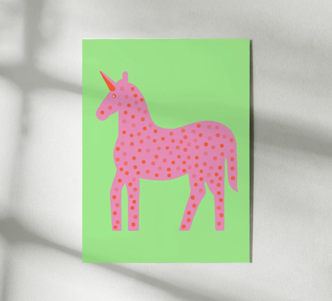 Un piccolo e grazioso unicorno plexiglass da Carinaprint