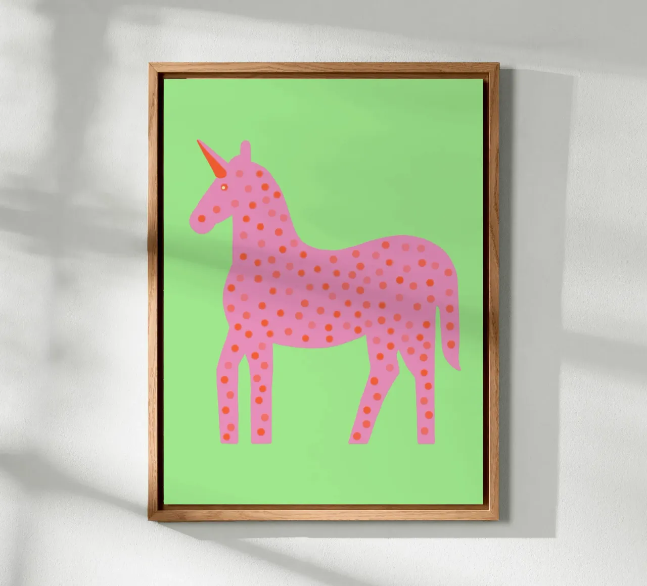 Un piccolo e grazioso unicorno alluminio dibond da Carinaprint