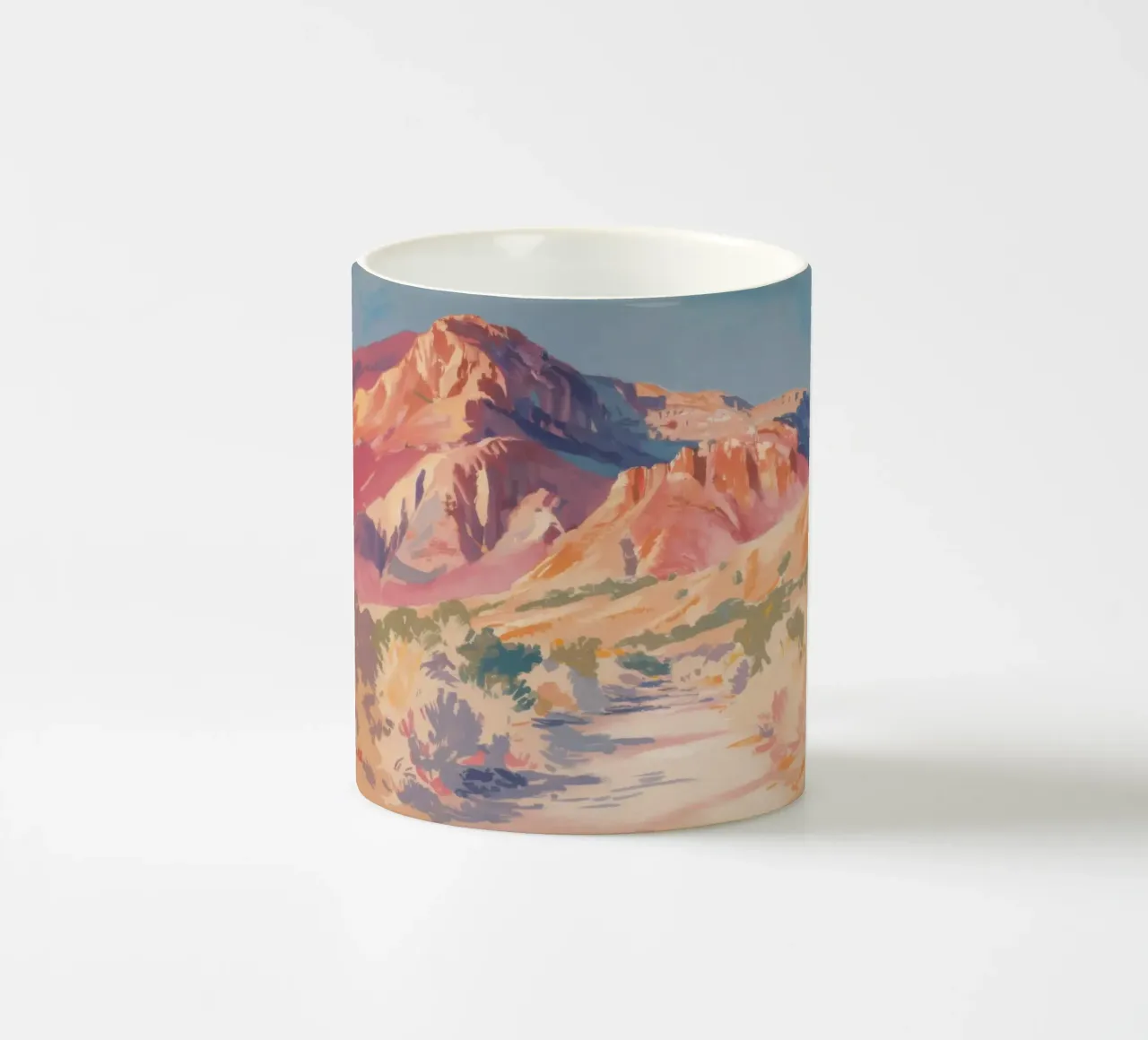 Luce del Canyon Cremisi tazza in ceramica da Angkasa Mist