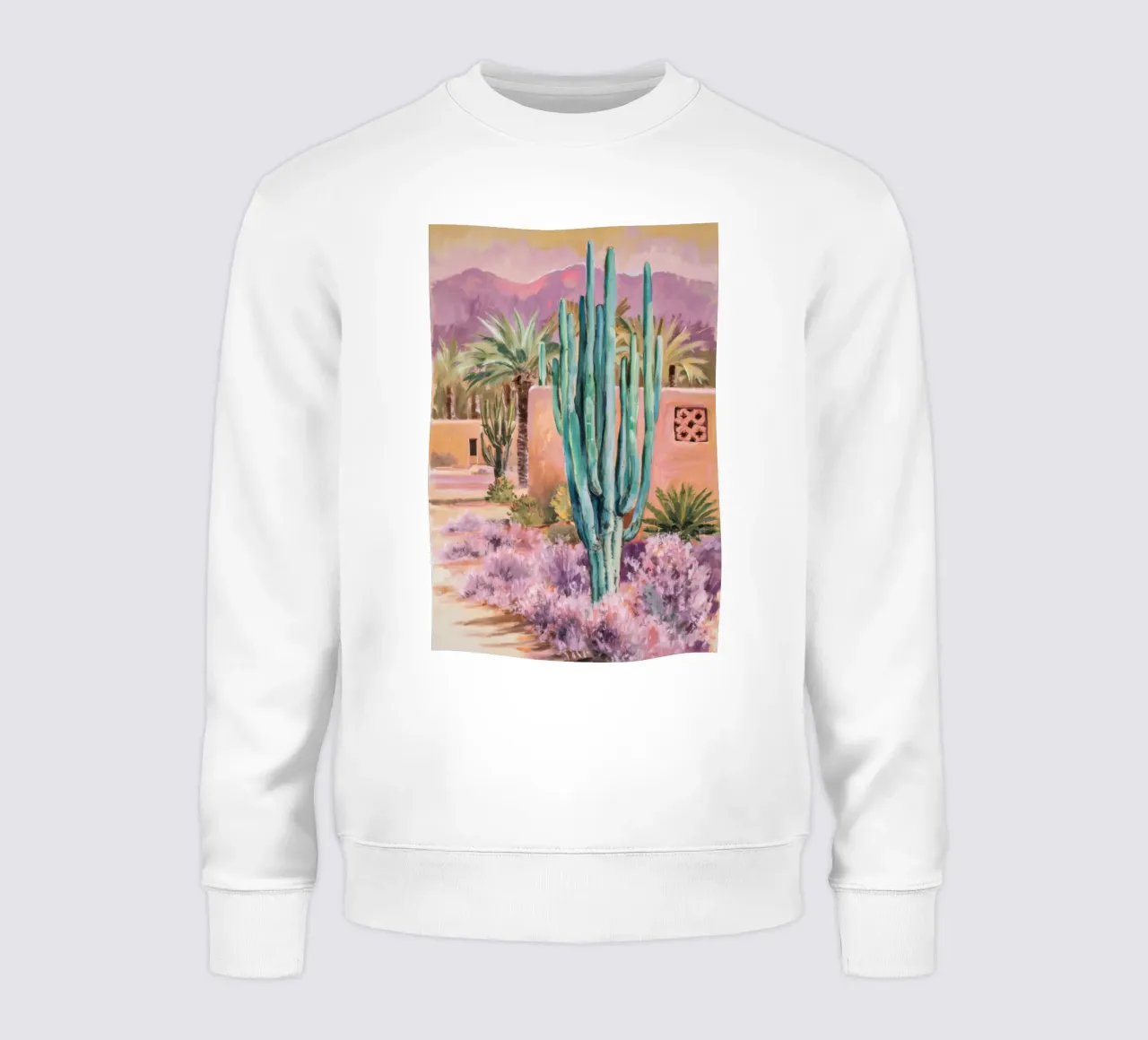 Giardino dei cactus del cortile felpa da Angkasa Mist