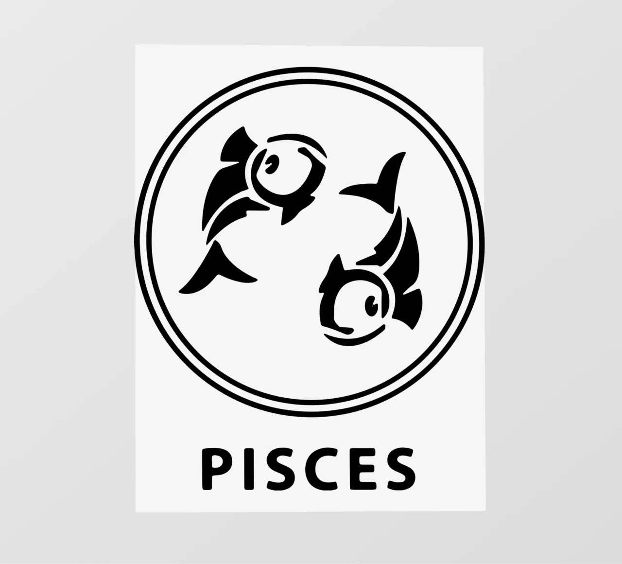 PISCES telo in pvc da Raffasya Shop