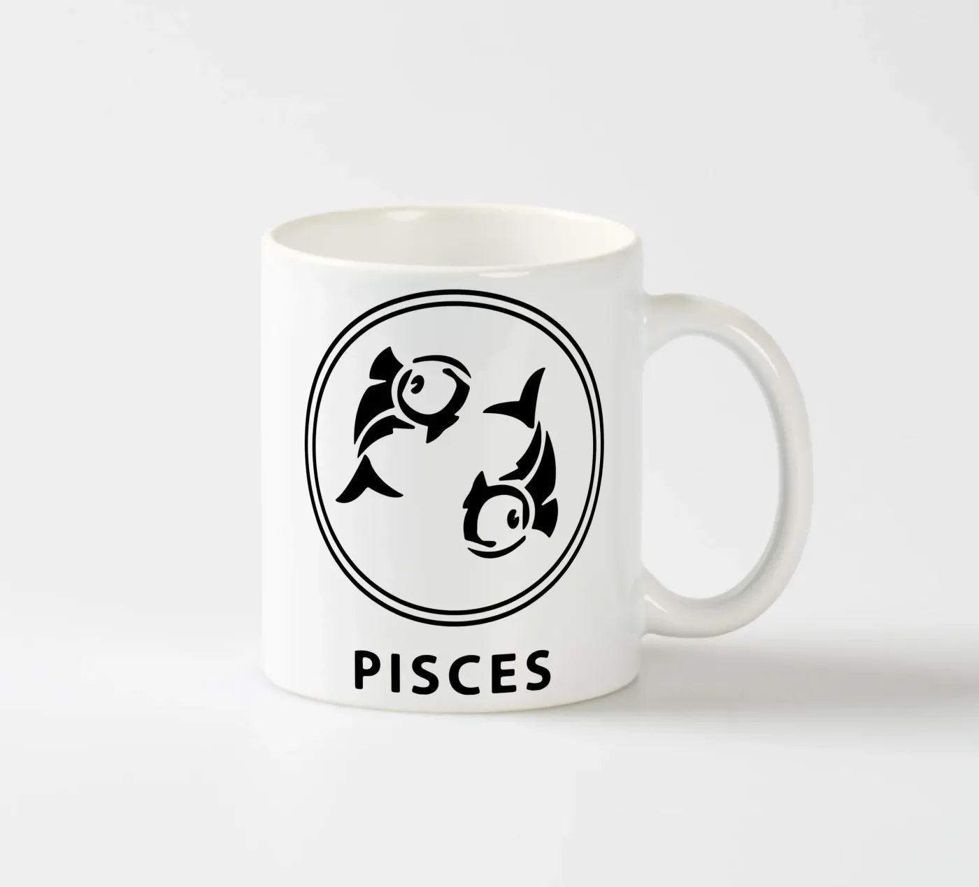 PISCES ceramic mug by Raffasya Shop