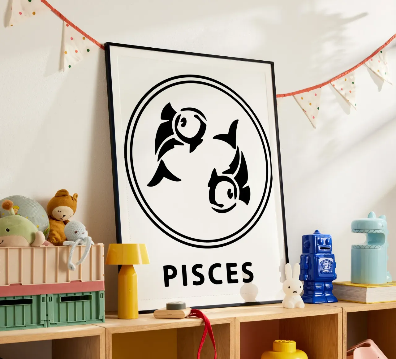 PISCES poster by Raffasya Shop