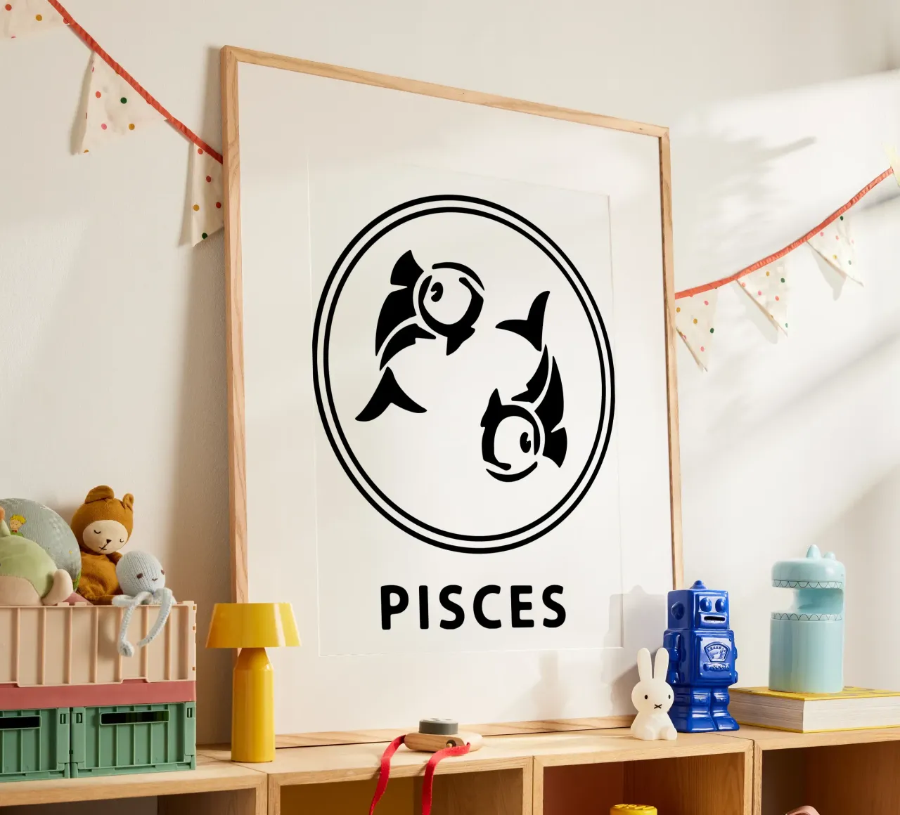 PISCES poster by Raffasya Shop