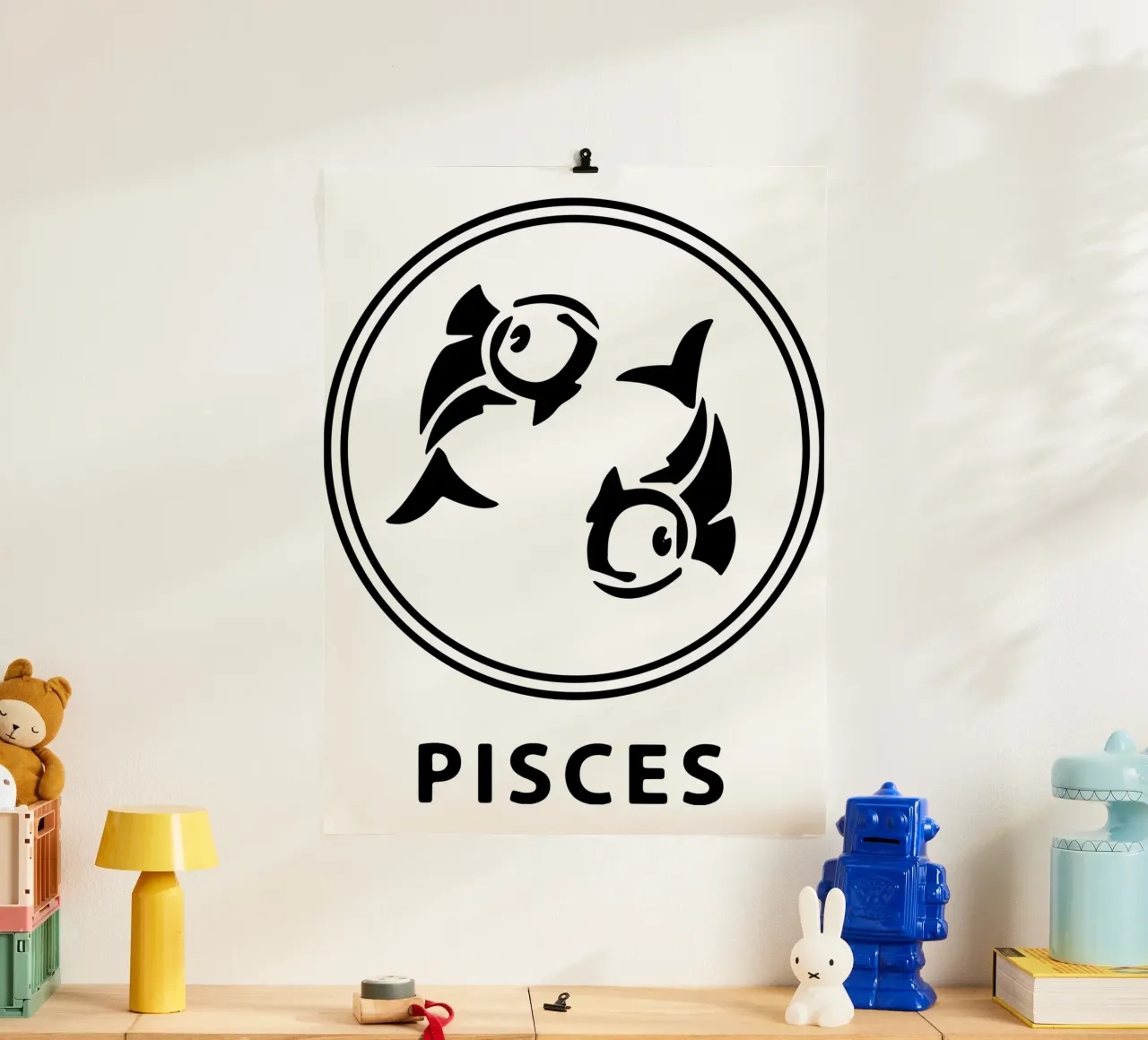 PISCES poster by Raffasya Shop