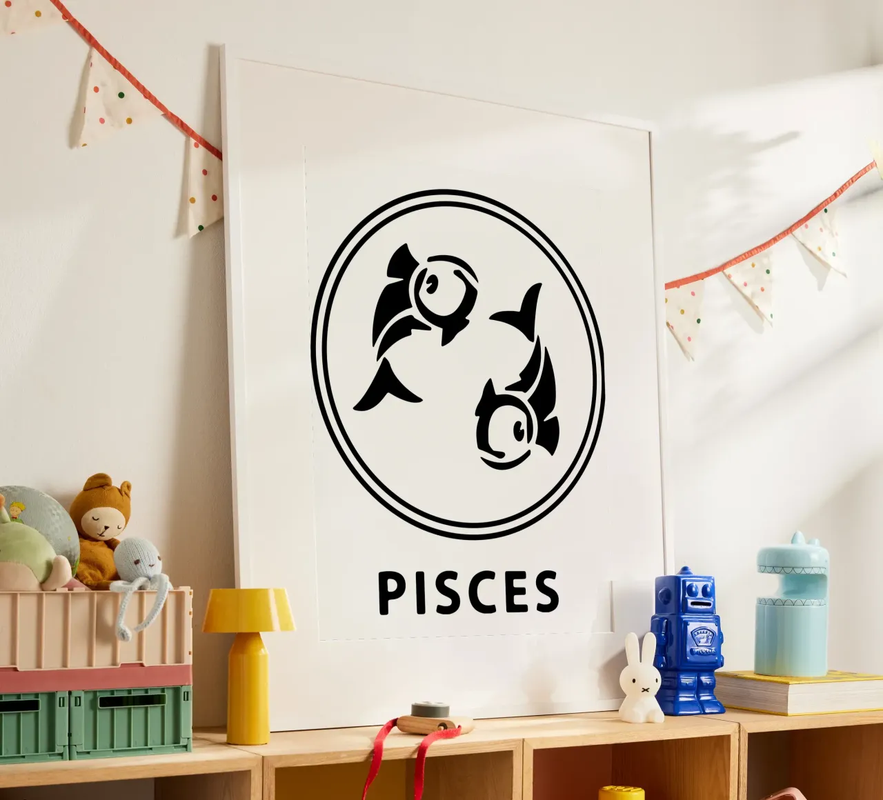 PISCES poster by Raffasya Shop