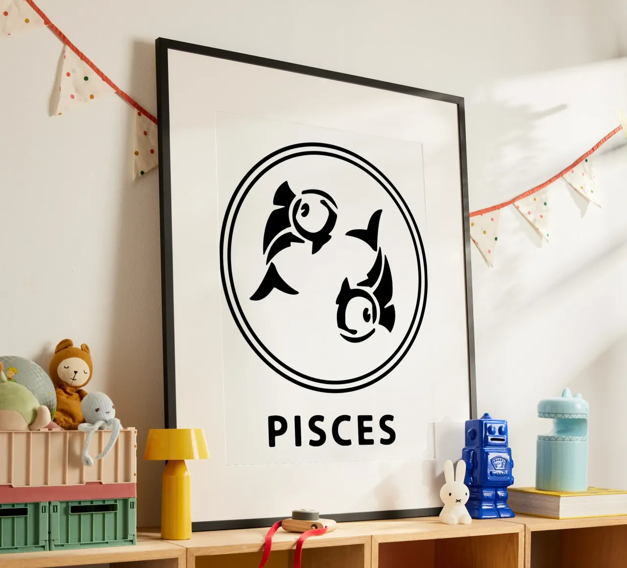 PISCES poster by Raffasya Shop