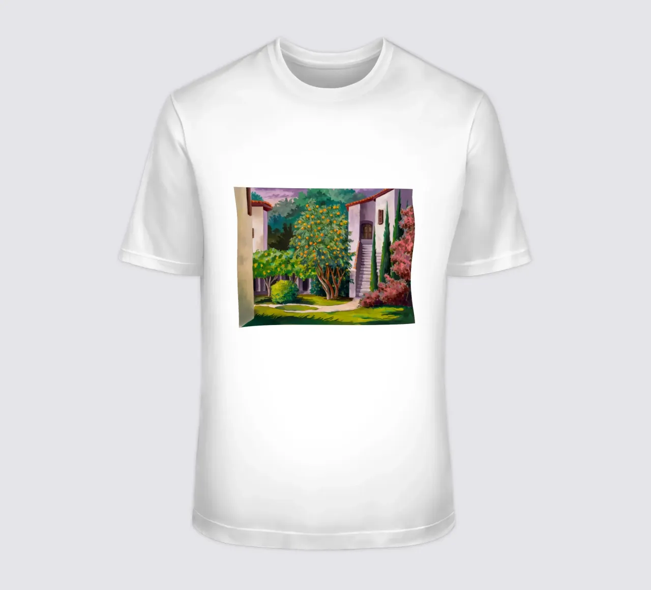 Scala della Villa Verdant t-shirt da Angkasa Mist