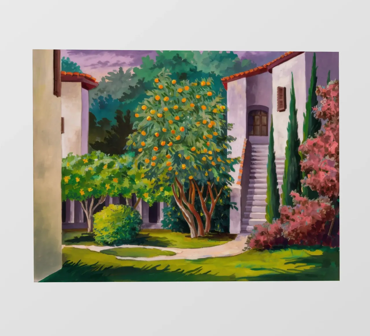 Scala della Villa Verdant telo in pvc da Angkasa Mist
