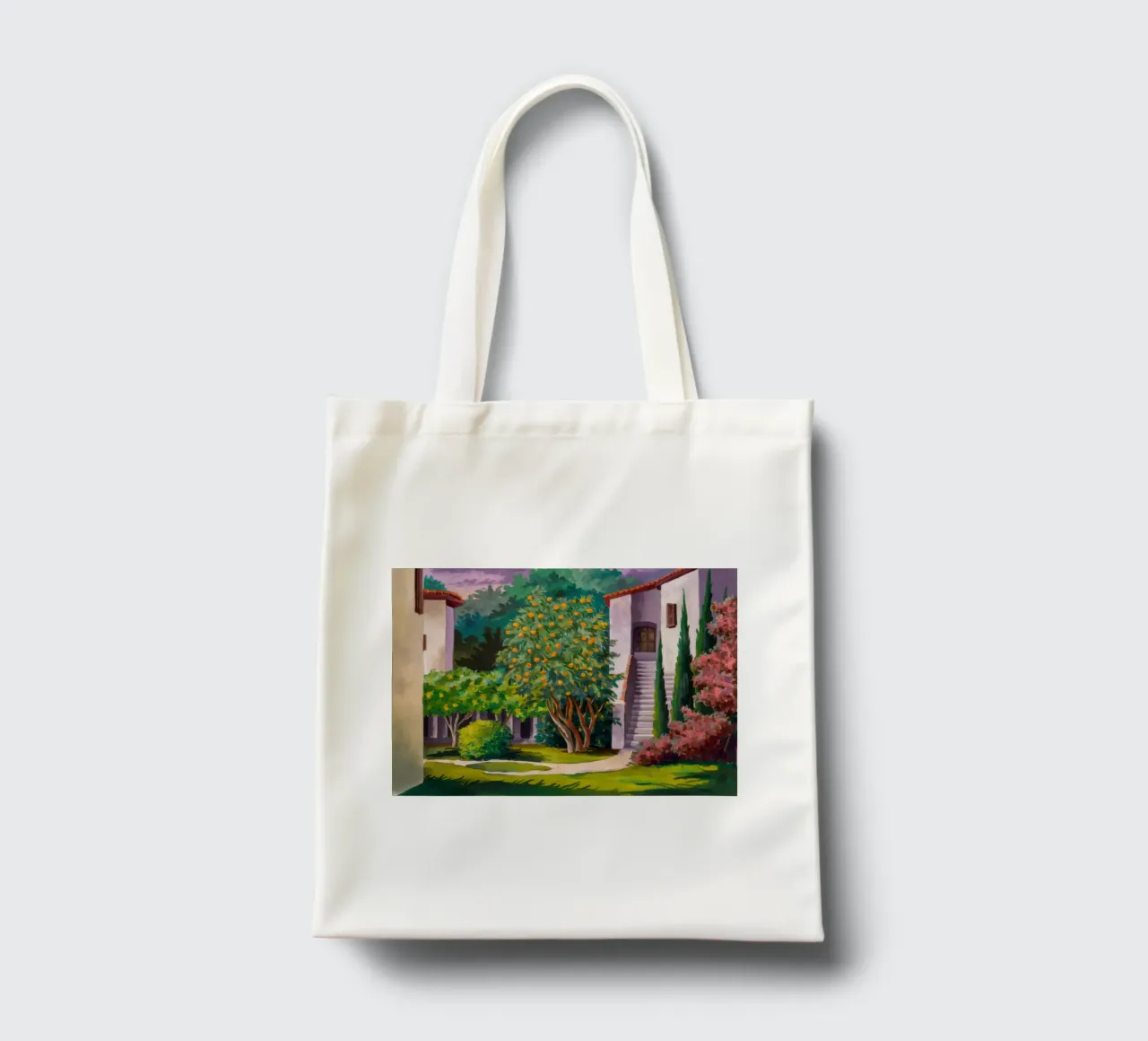 Scala della Villa Verdant borsa in juta da Angkasa Mist