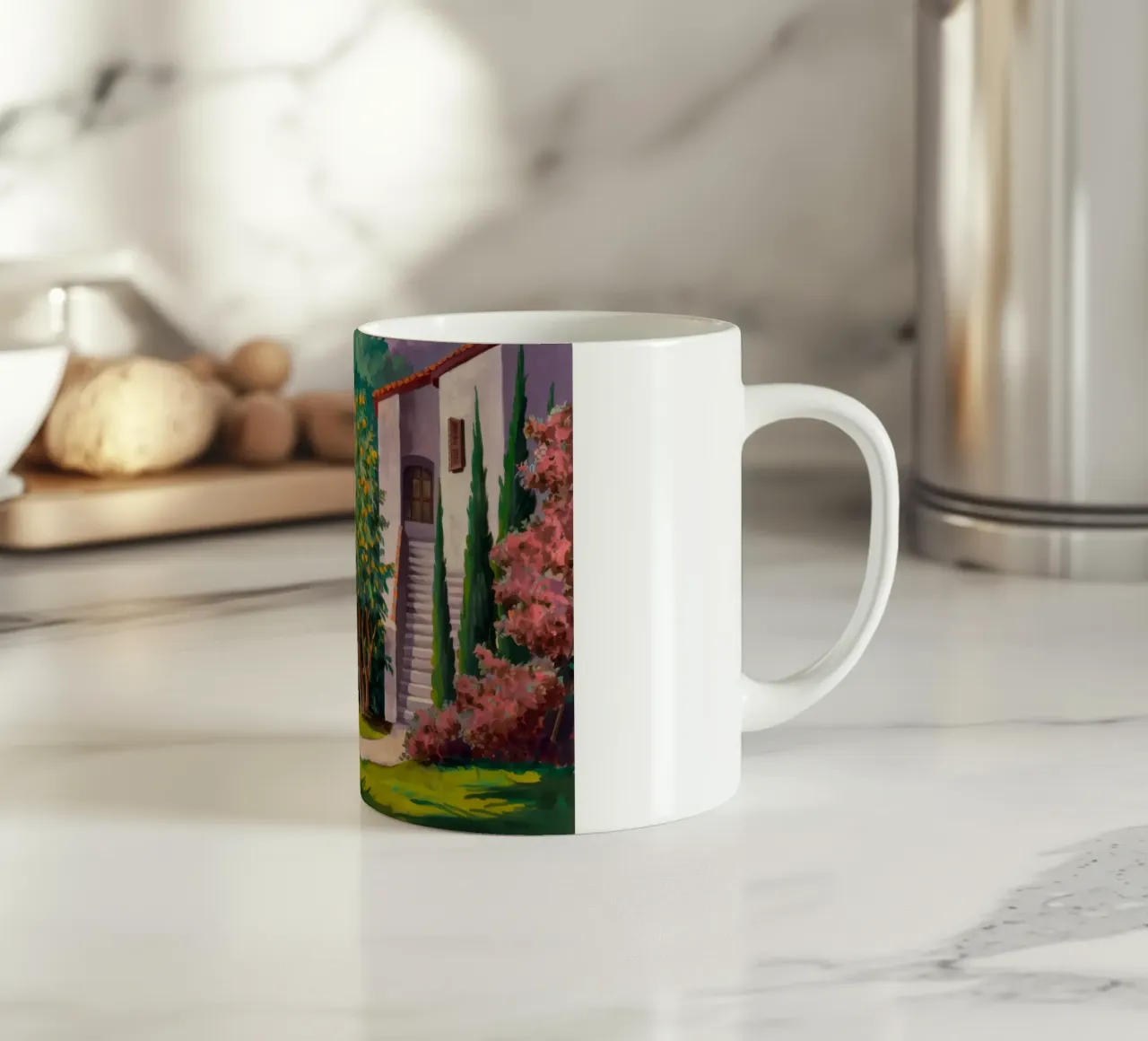 Scala della Villa Verdant tazza in ceramica da Angkasa Mist