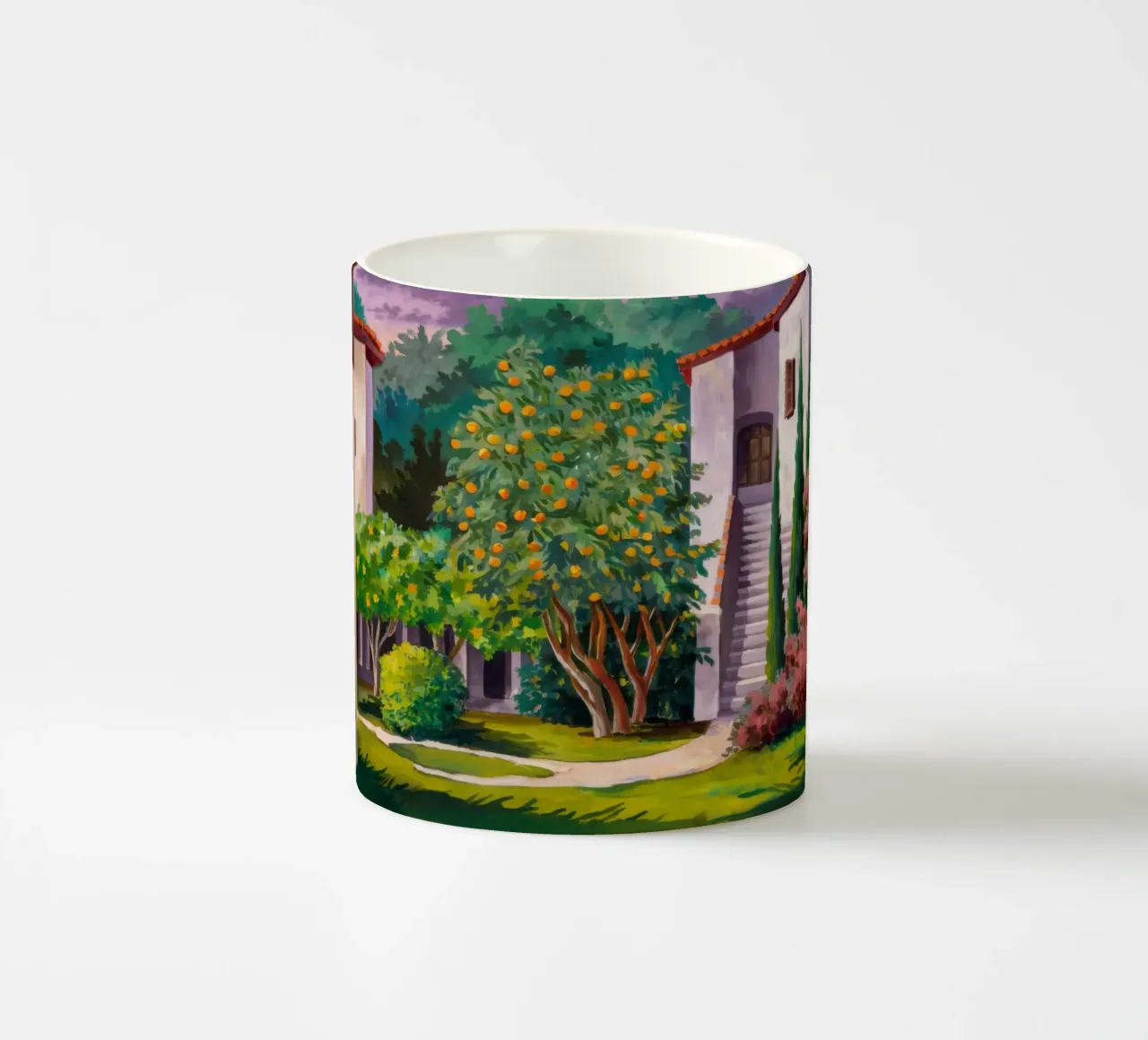 Scala della Villa Verdant tazza in ceramica da Angkasa Mist