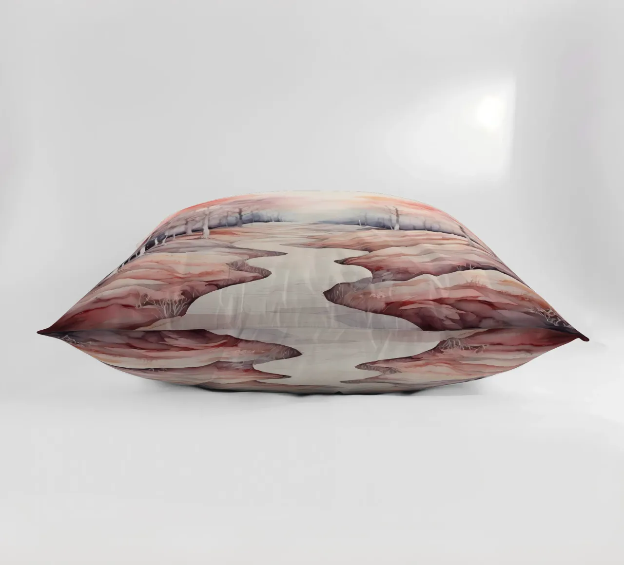 Ruscello sereno cuscino da Artistic-shop