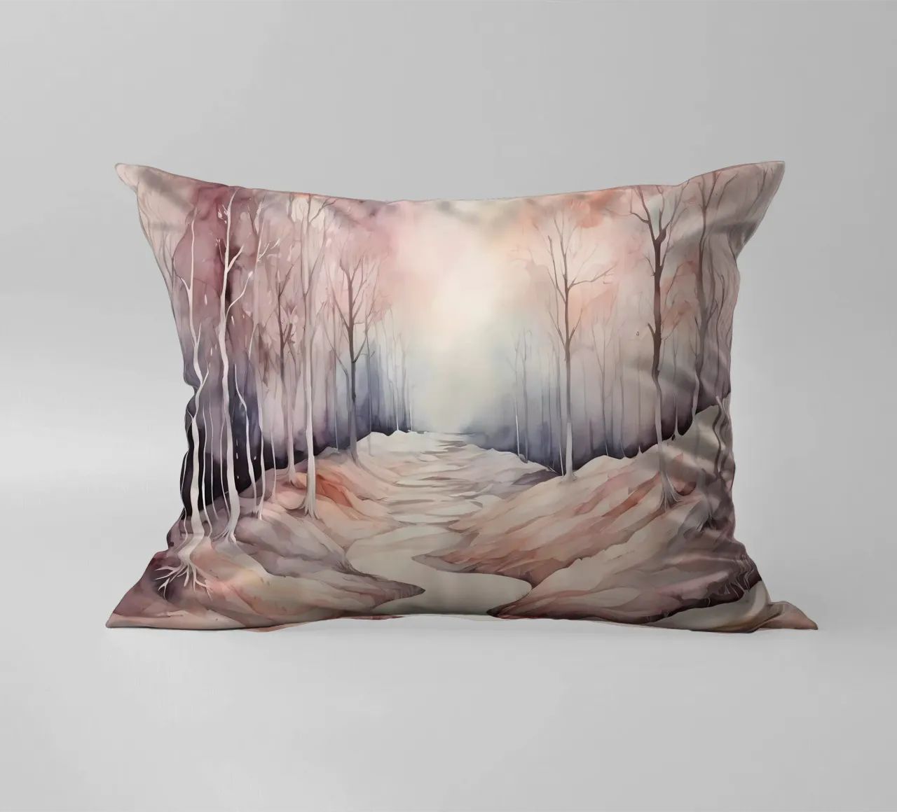 Ruscello sereno cuscino da Artistic-shop