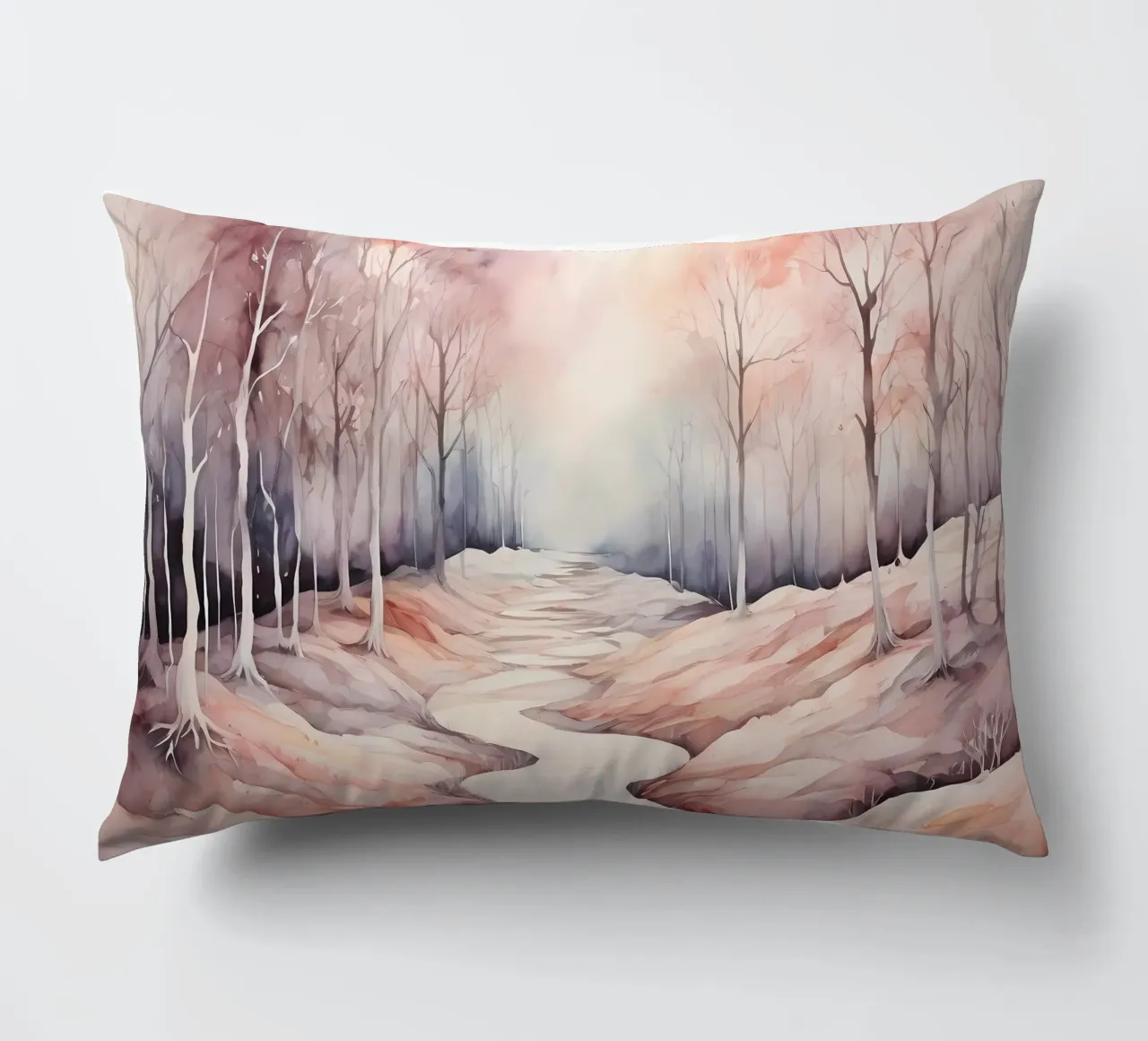 Ruscello sereno cuscino da Artistic-shop
